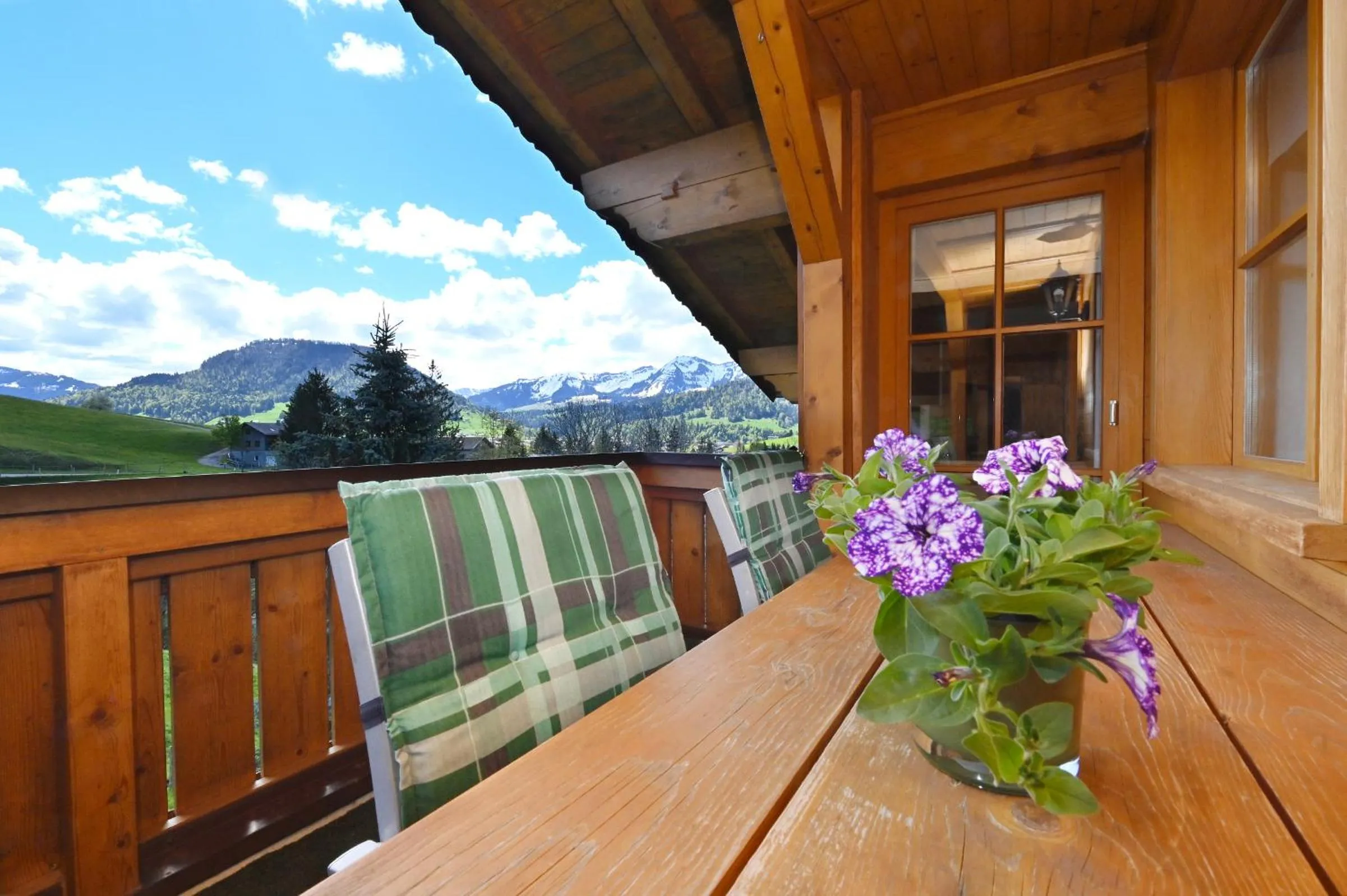 Mountain view in Bauernhof Bilgeri