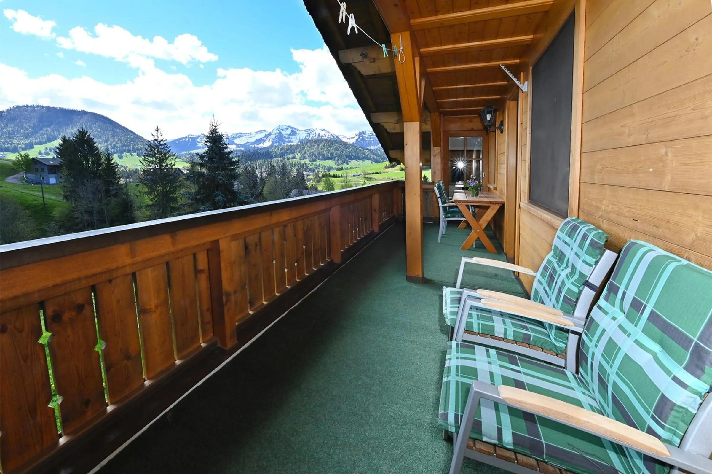 Balcony/Terrace in Bauernhof Bilgeri
