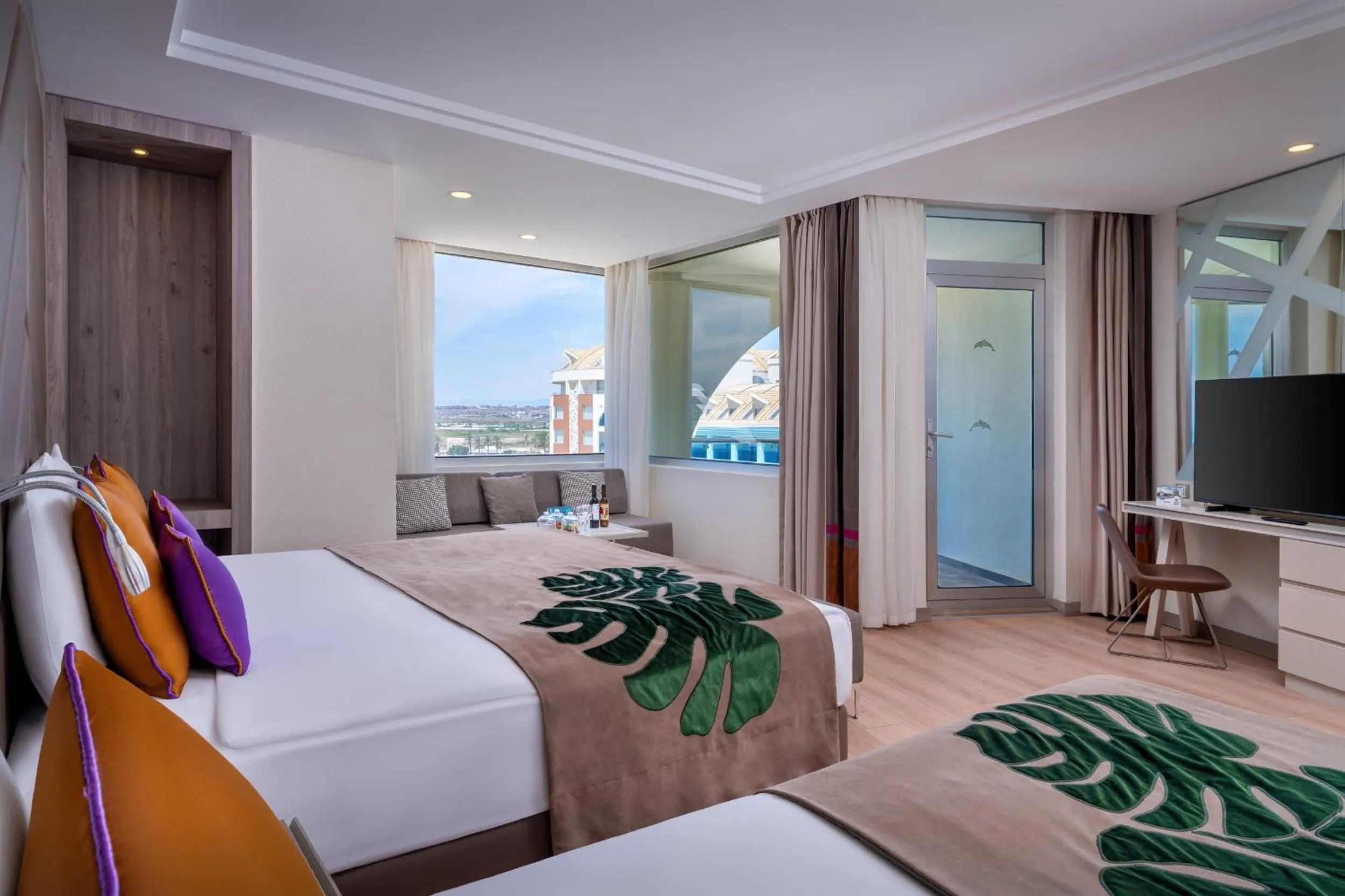 Bed in Delphin BE Grand Resort