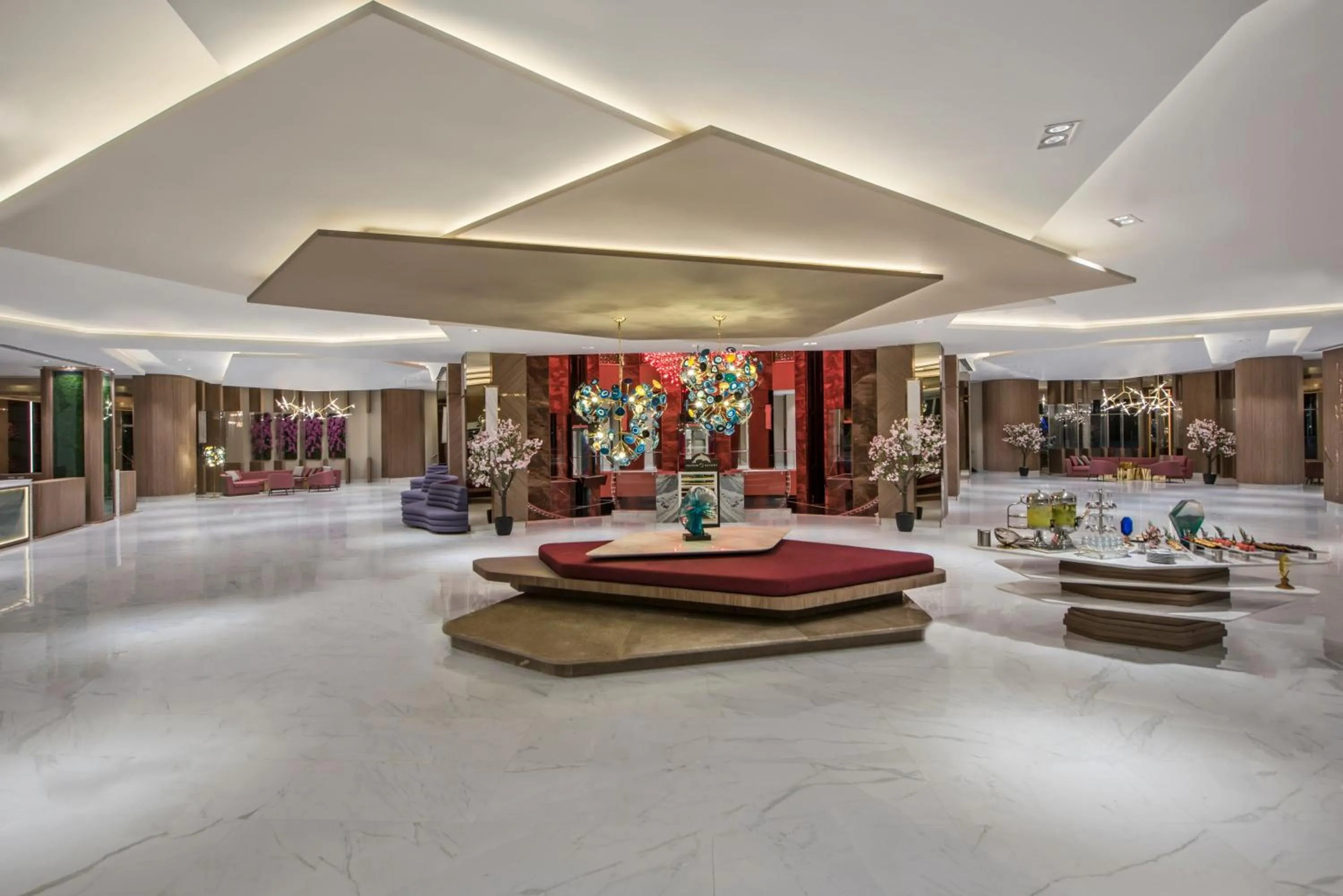 Lobby or reception in Delphin BE Grand Resort