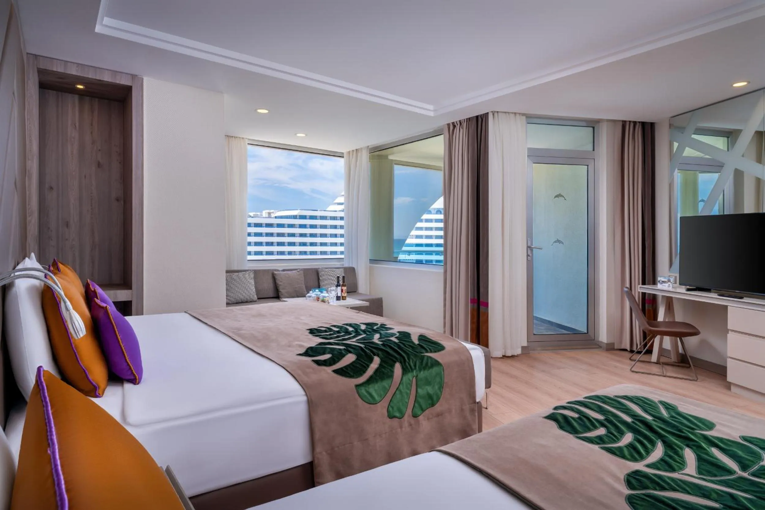 Bed in Delphin BE Grand Resort