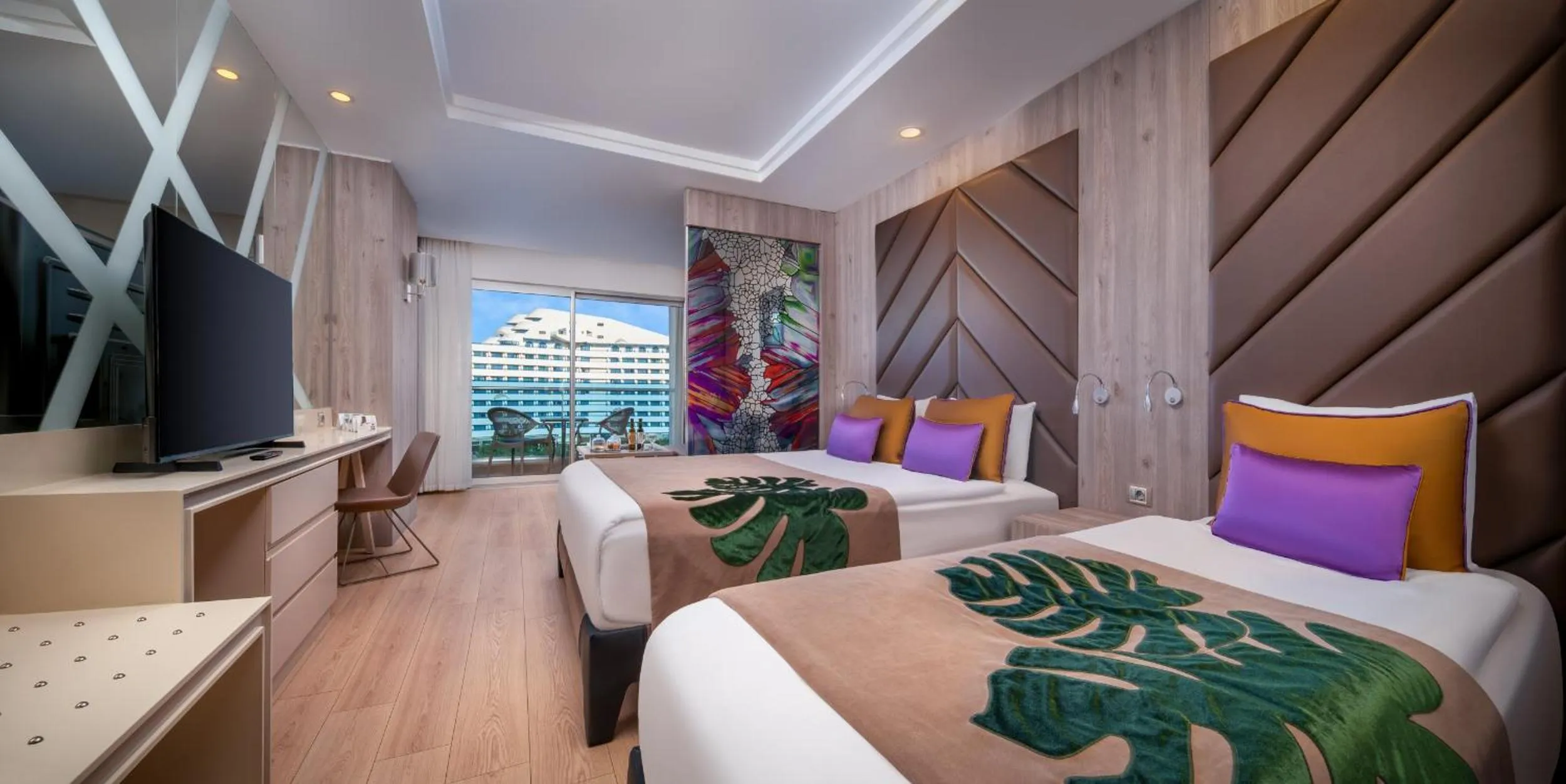 Bed in Delphin BE Grand Resort