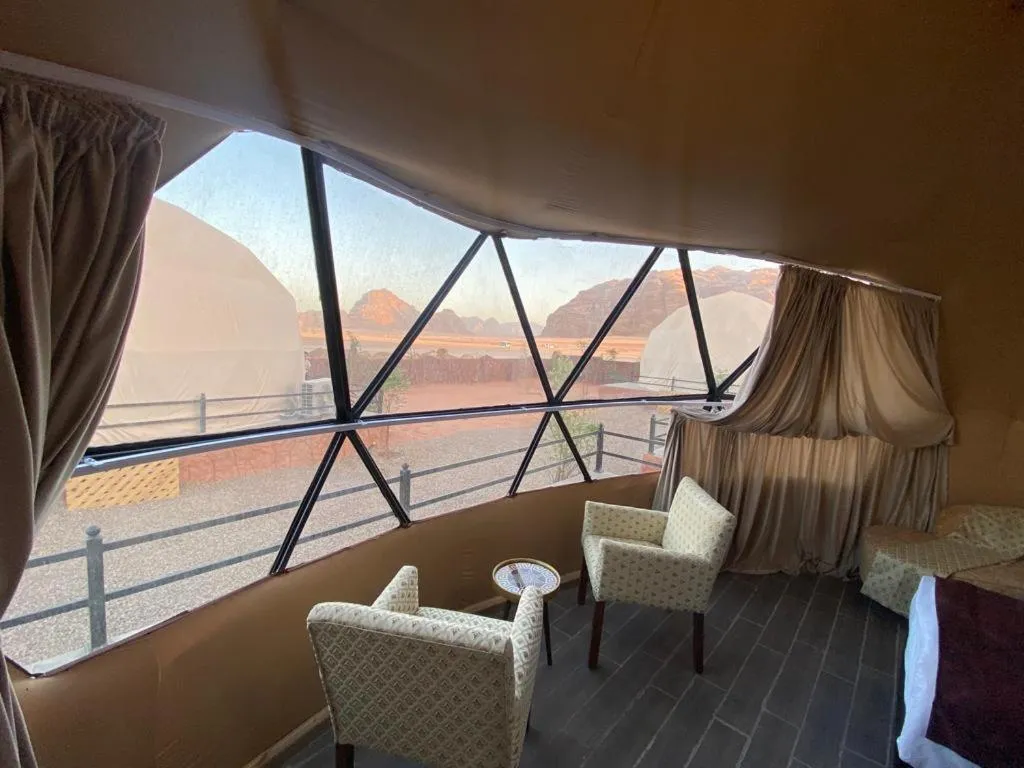 Natural landscape in Captains Desert Camp