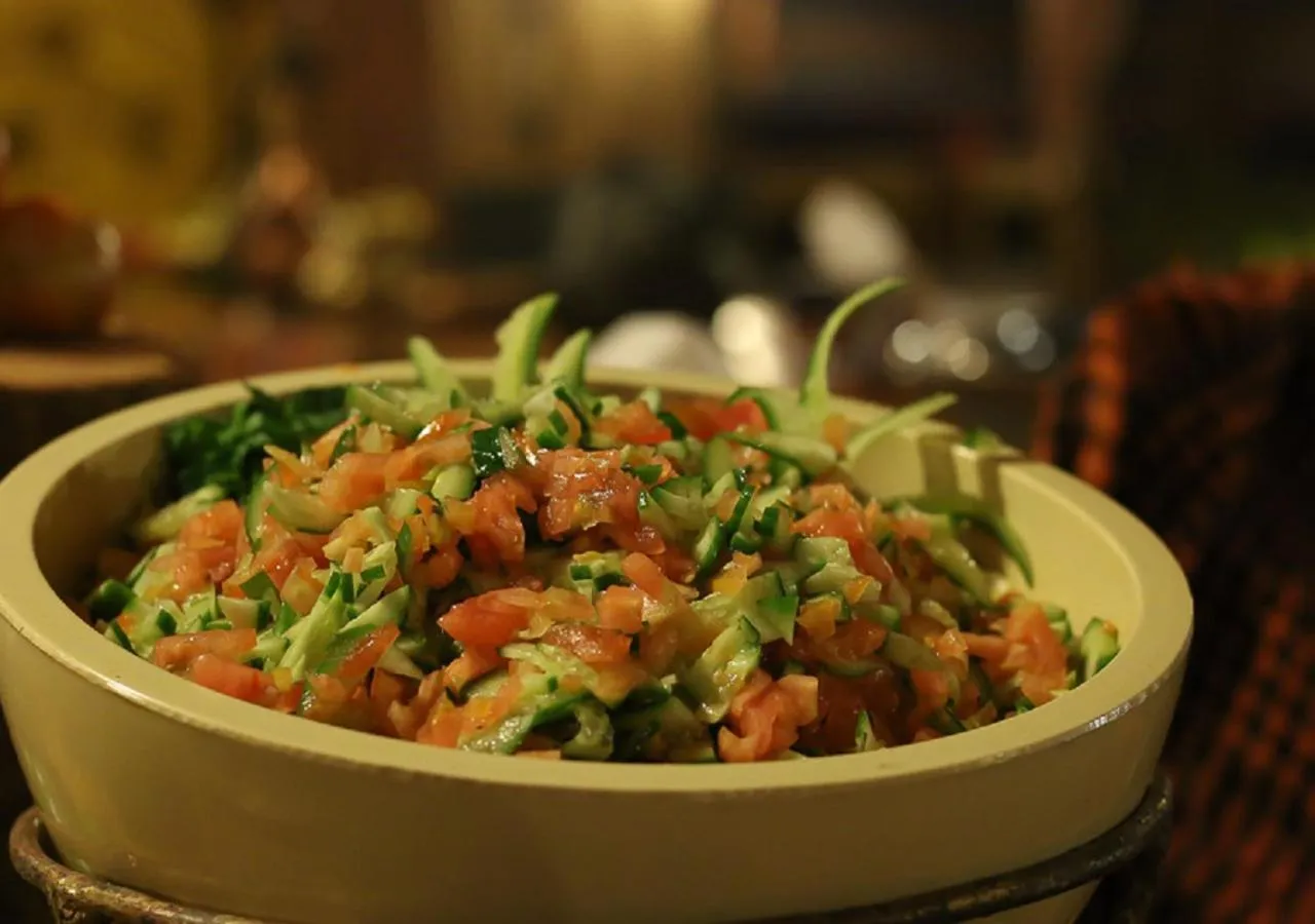 Food in Captains Desert Camp