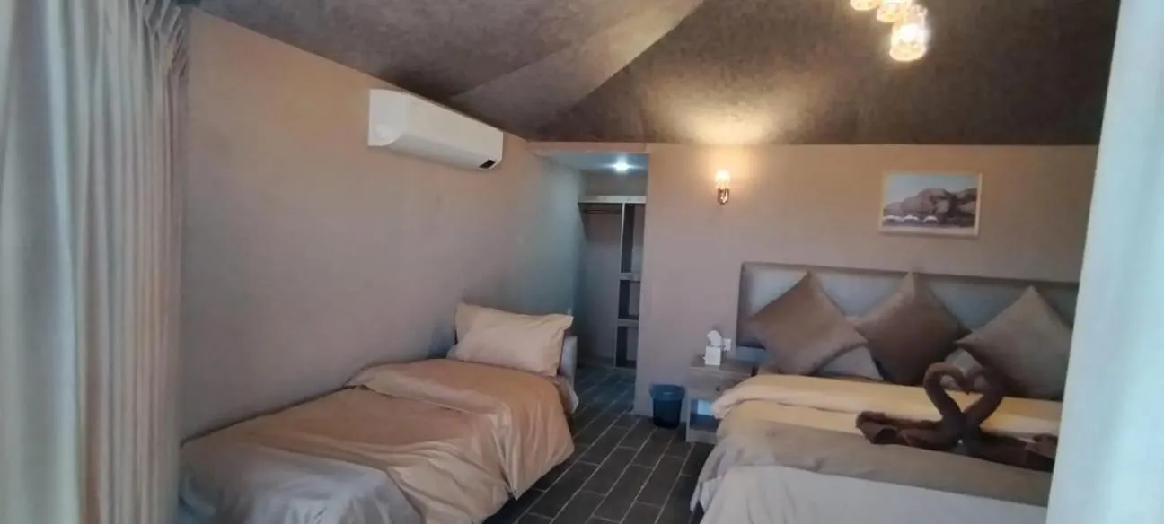 Bed in Captains Desert Camp