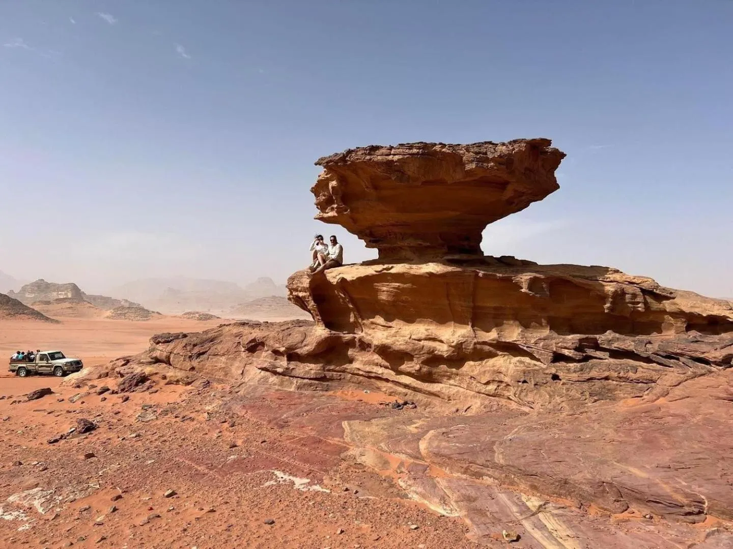 Natural landscape in Captains Desert Camp