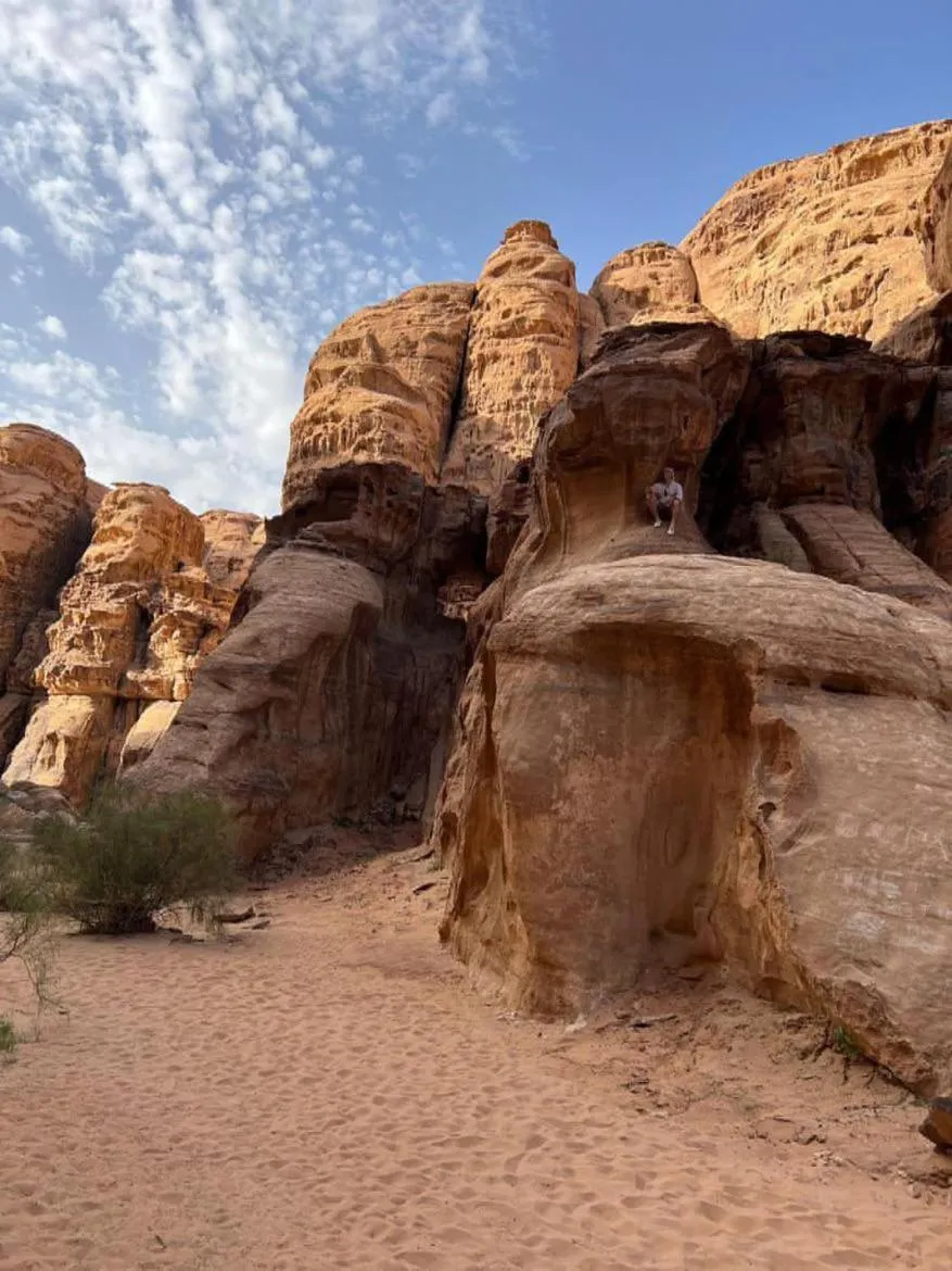 Natural landscape in Captains Desert Camp