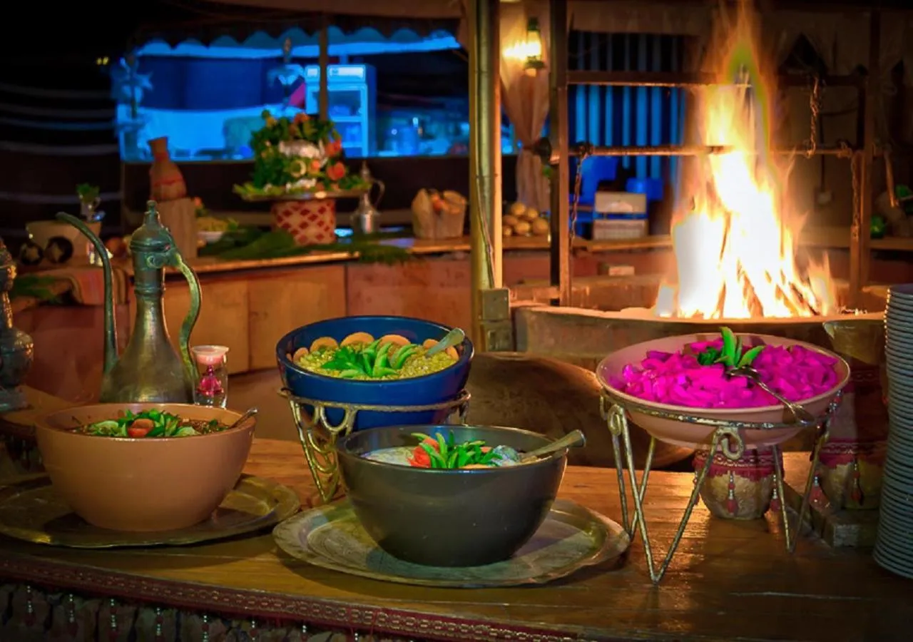 Food in Captains Desert Camp