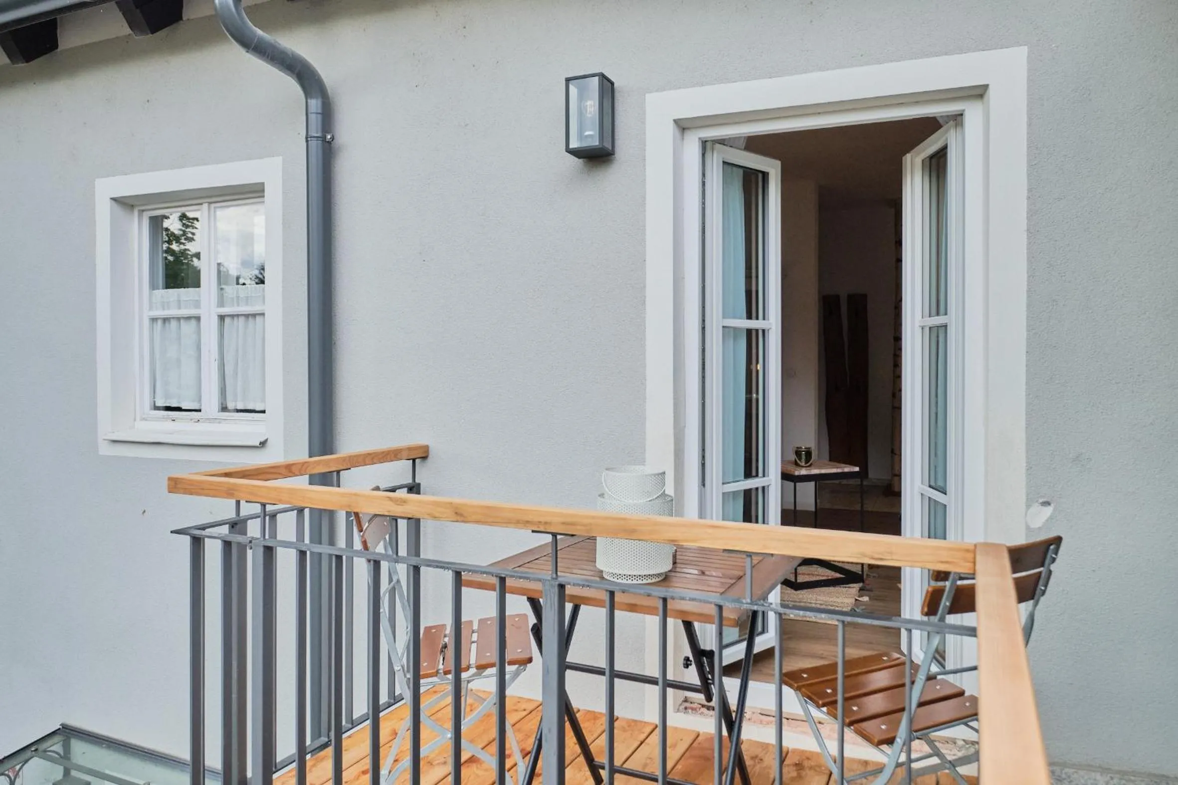 Balcony/Terrace in Boutique-Apartments am Ledererturm