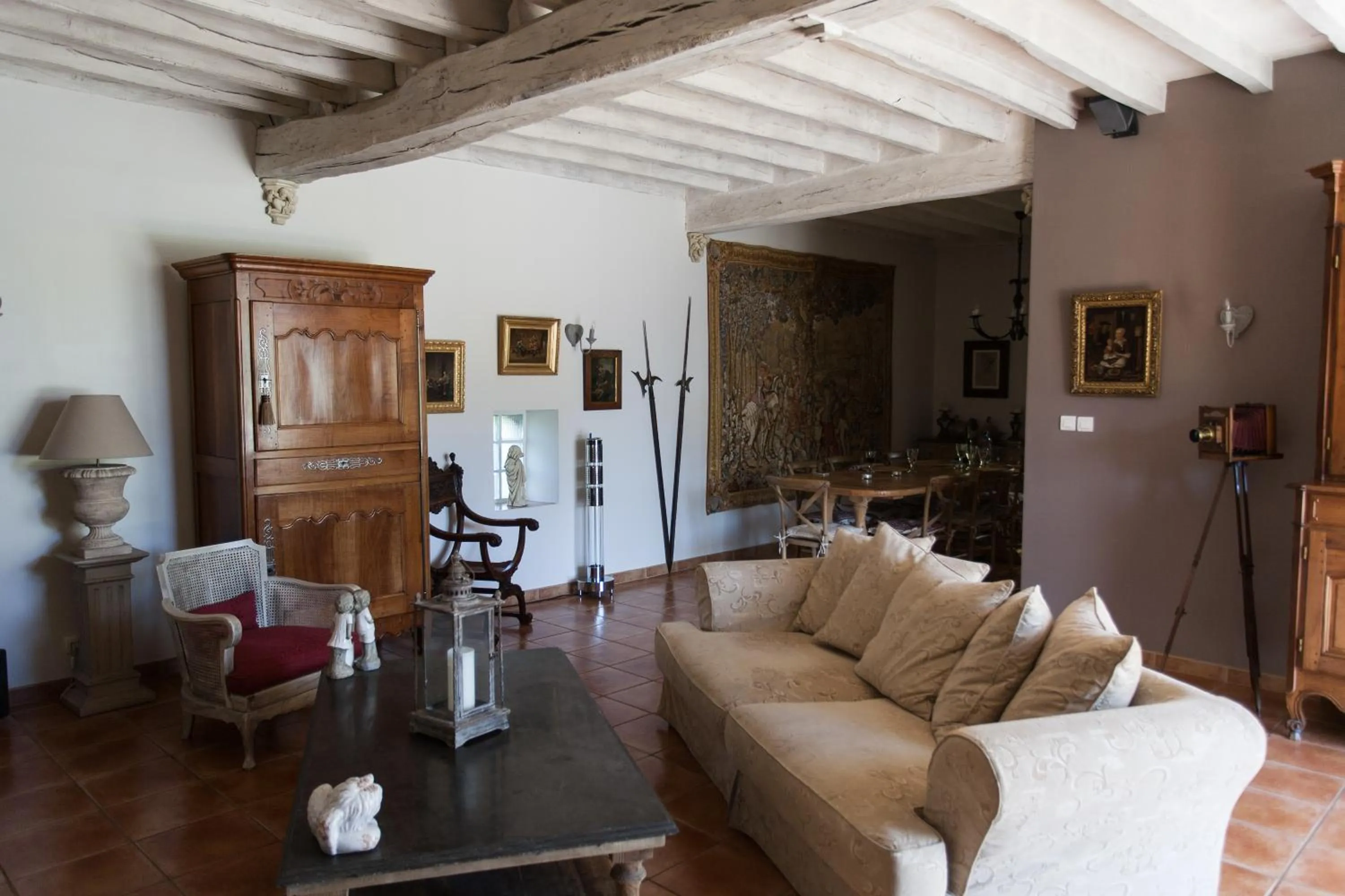 Living room in Les Jarrieres