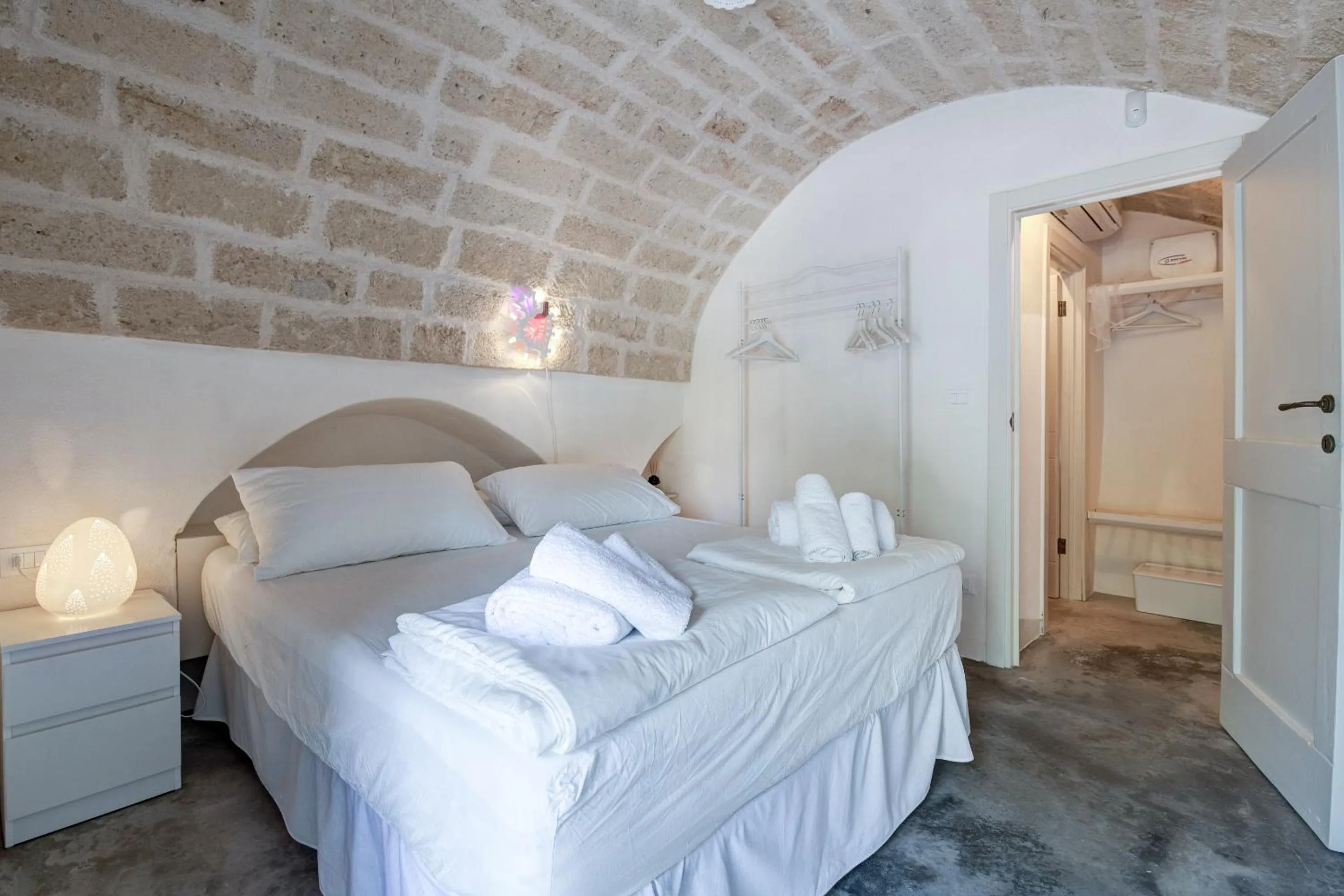 Bed in B&B Trulli Moonlight da Grace