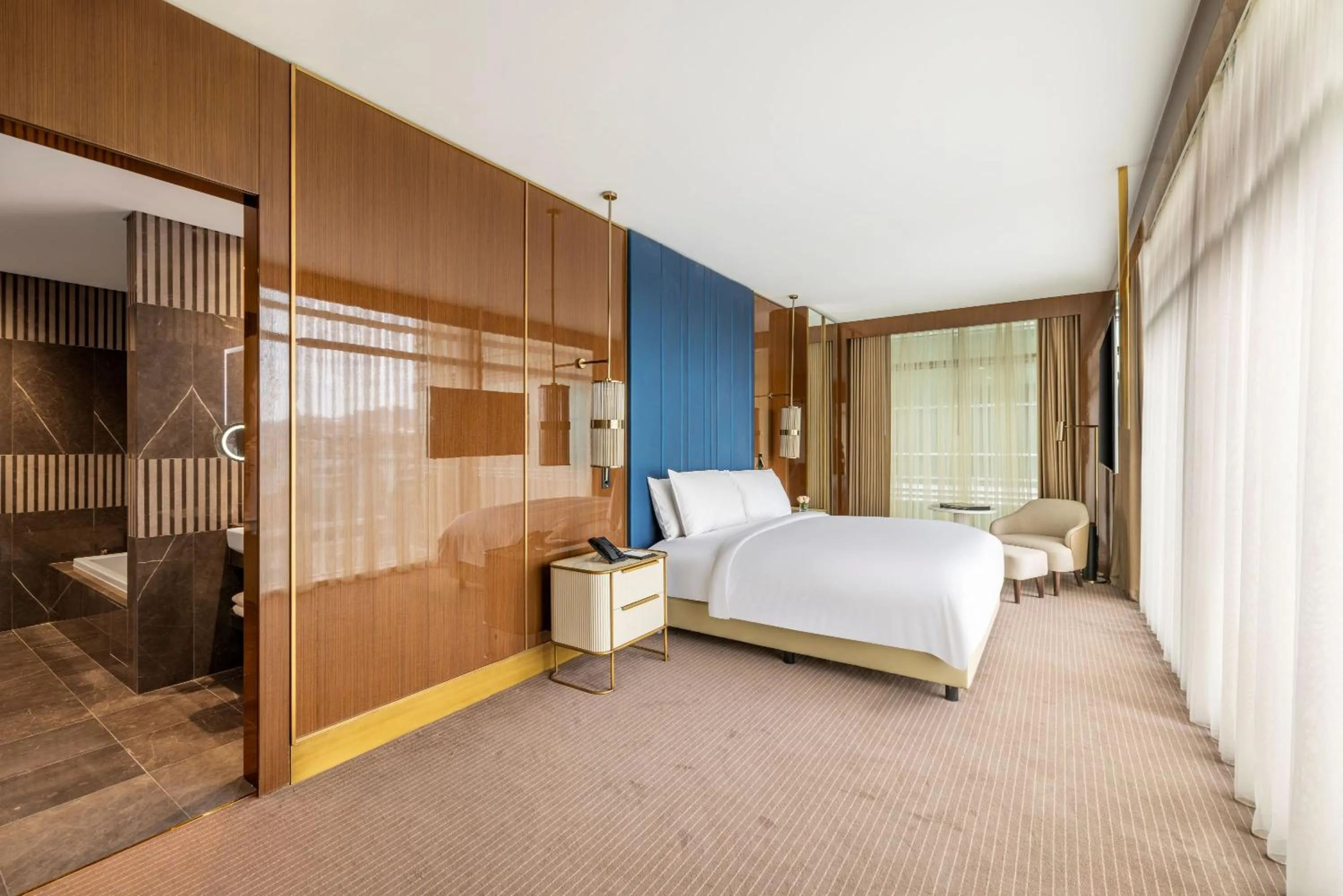 Bed in Grand Ankara Hotel Convention Center