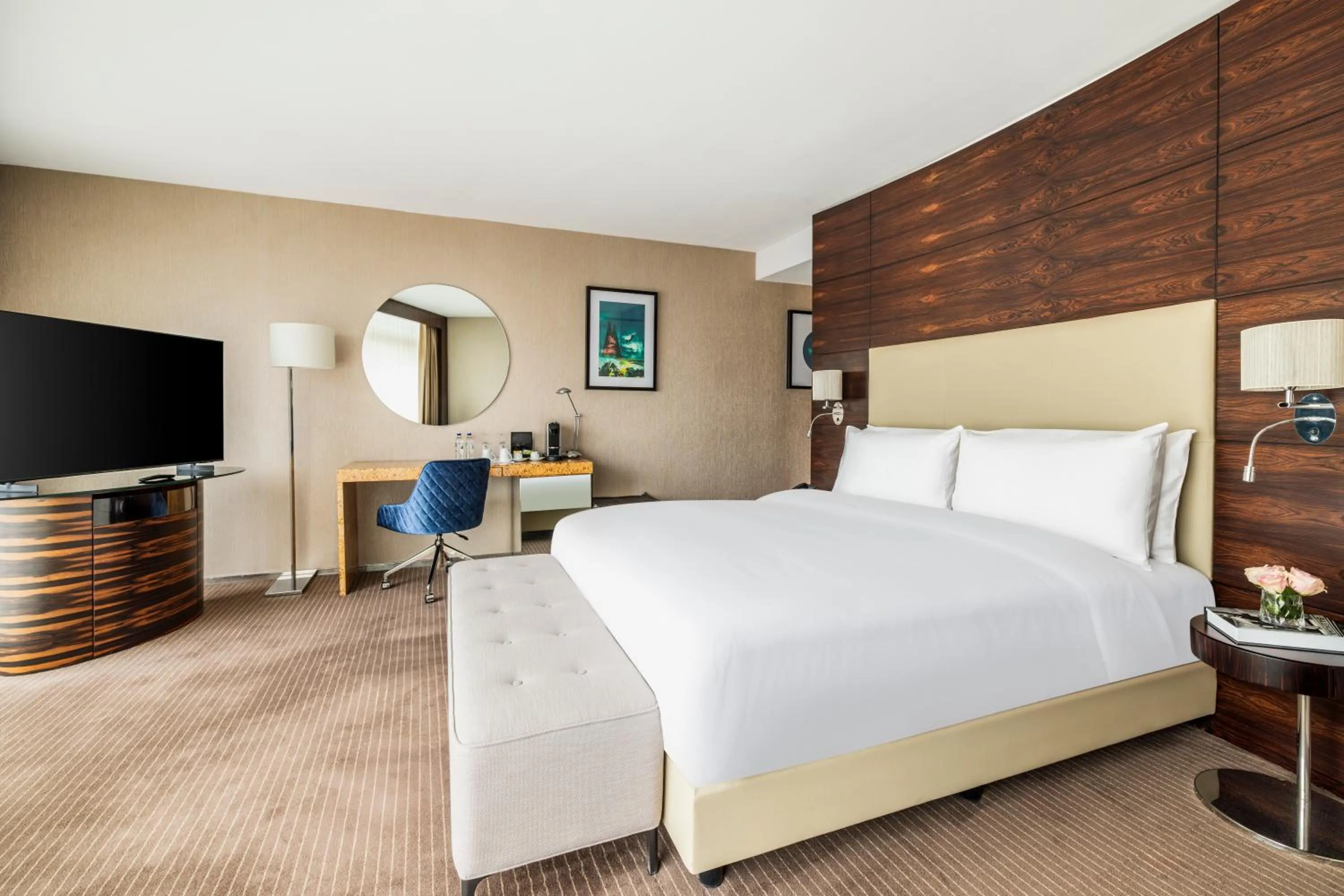 Bed in Grand Ankara Hotel Convention Center