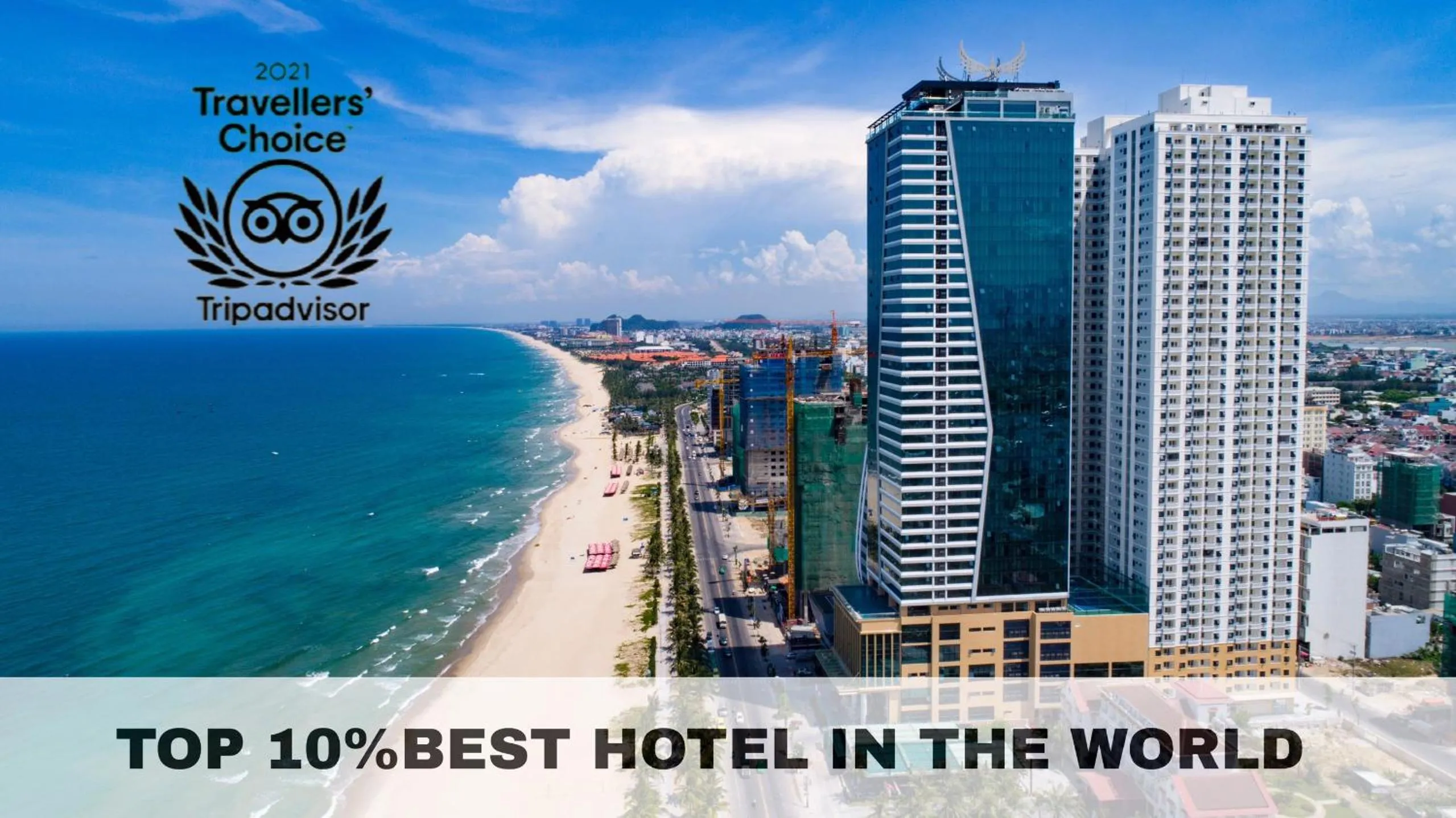 Property building in Muong Thanh Luxury Danang Beach Hotel