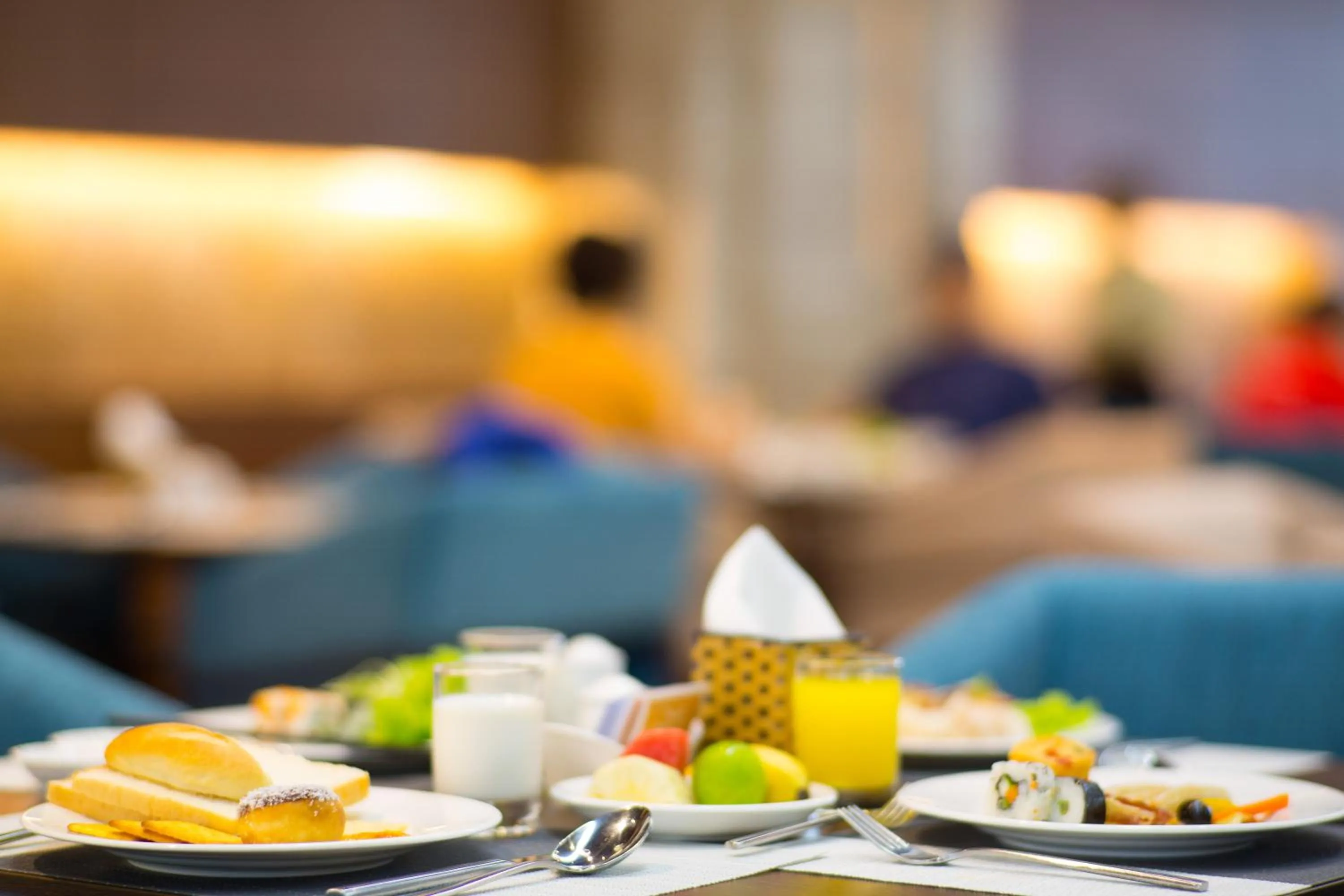 Breakfast in Muong Thanh Luxury Danang Beach Hotel