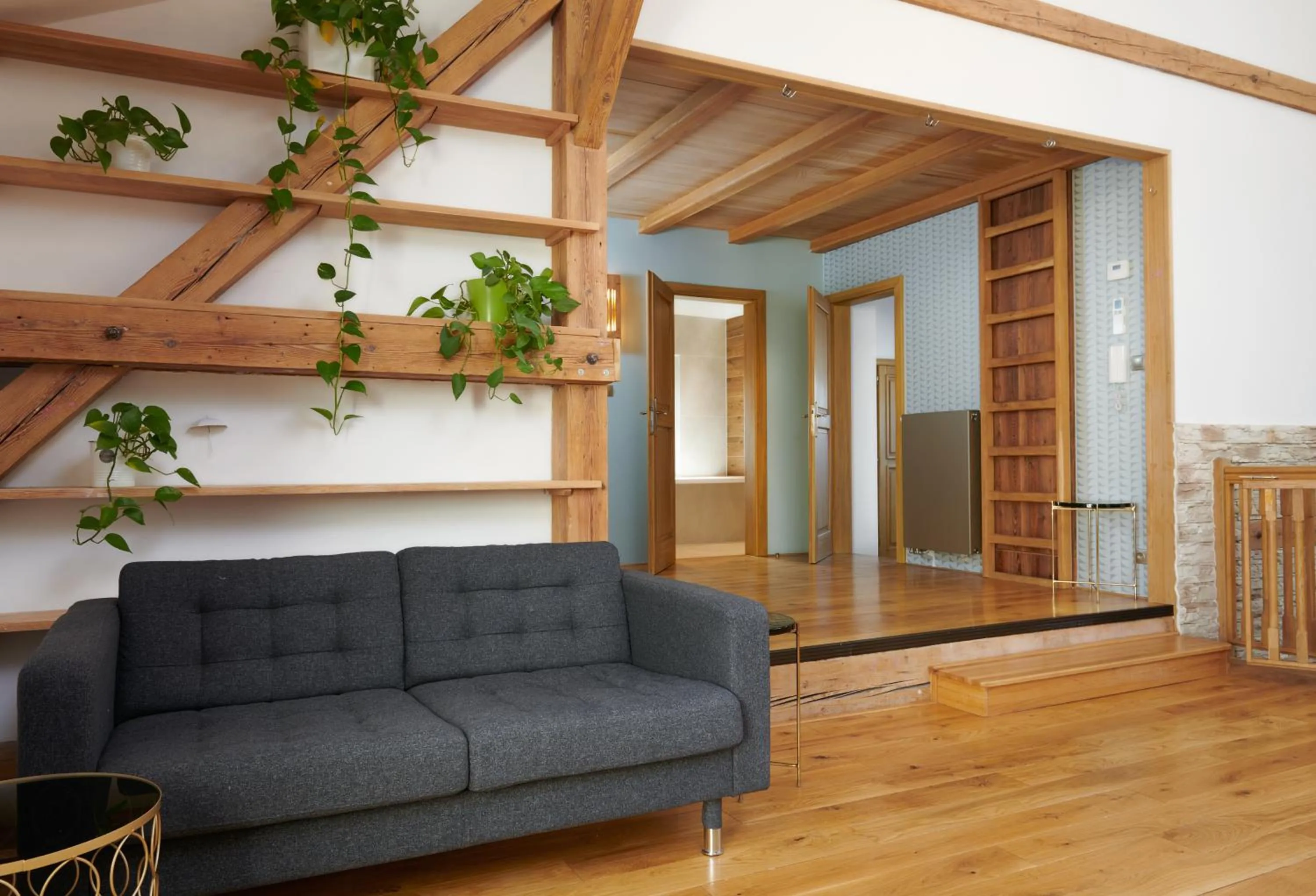 Living room in Mordecai 12 Apartments by Adrez