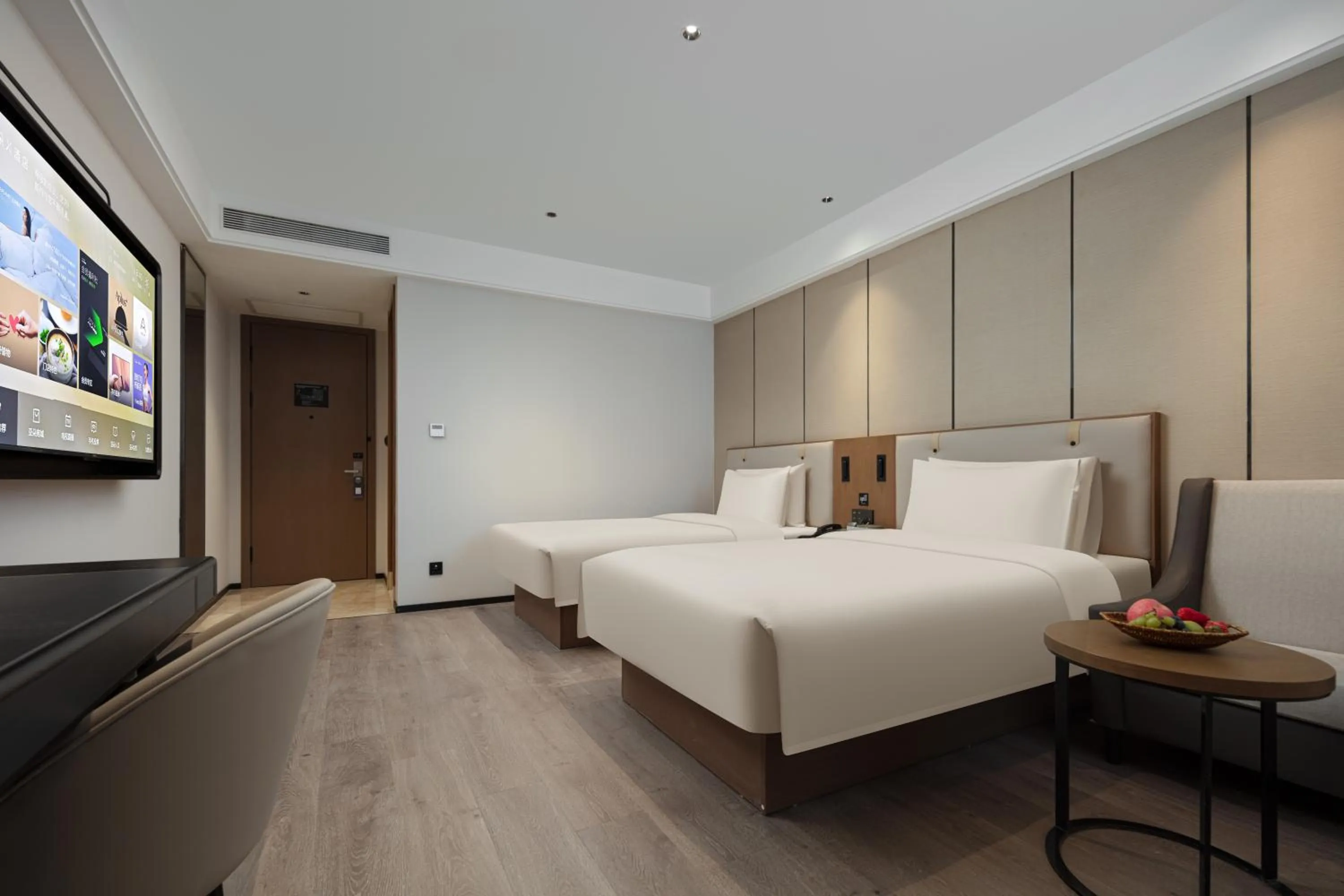 Bed in Atour X Hotel Shanghai Hongqiao Airport Konggang Road