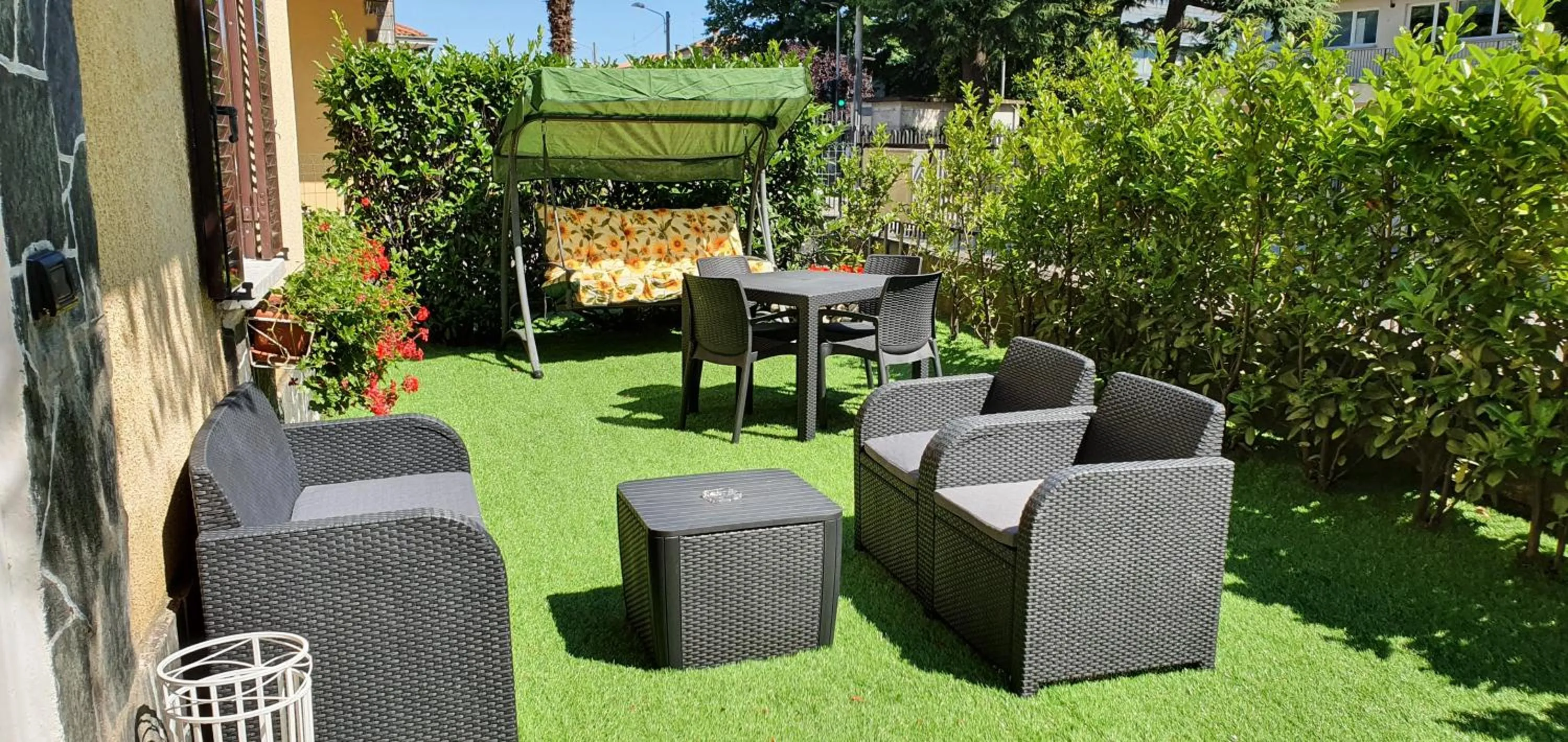 Garden in B&B Le Palme