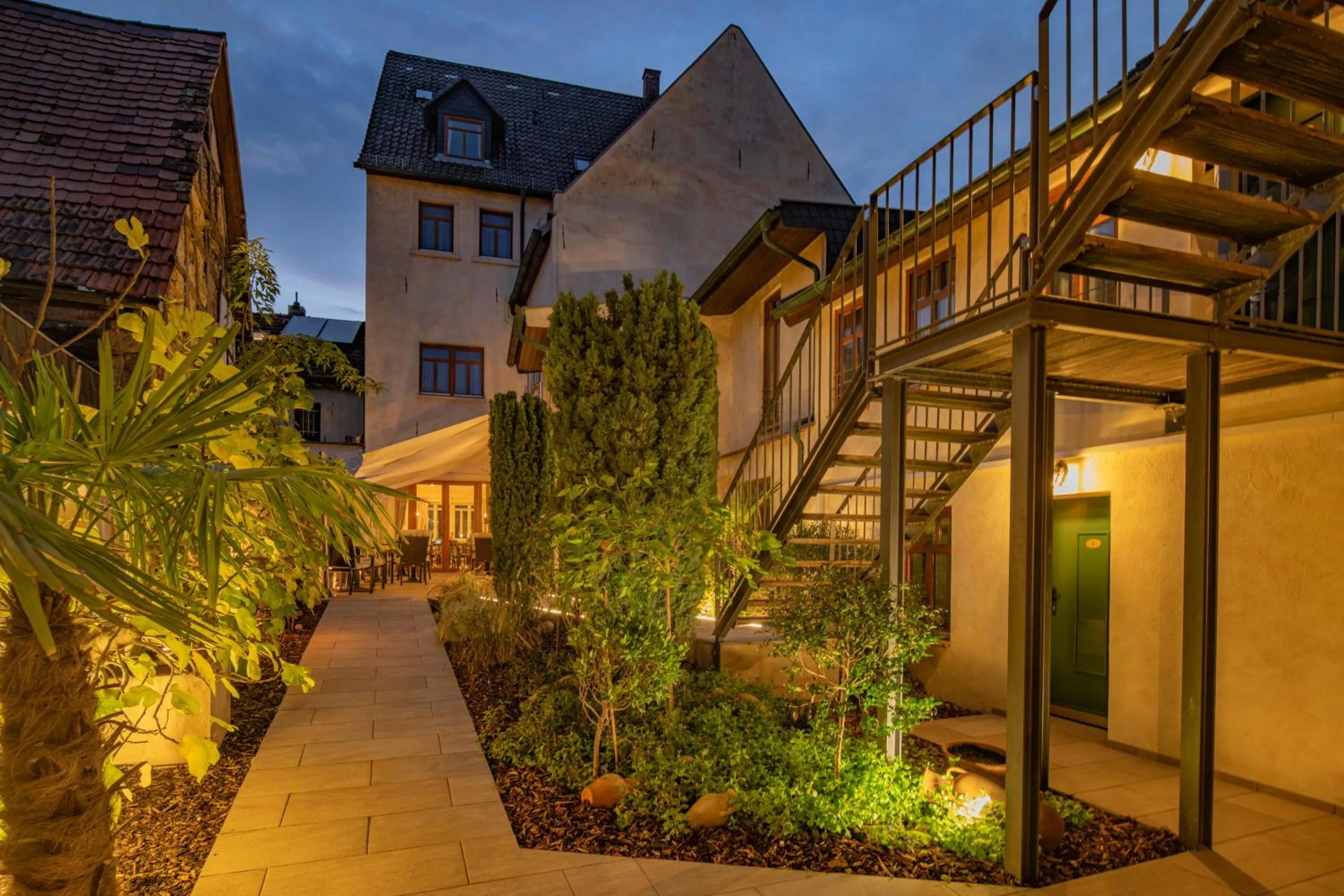 Garden in Hotel Arador