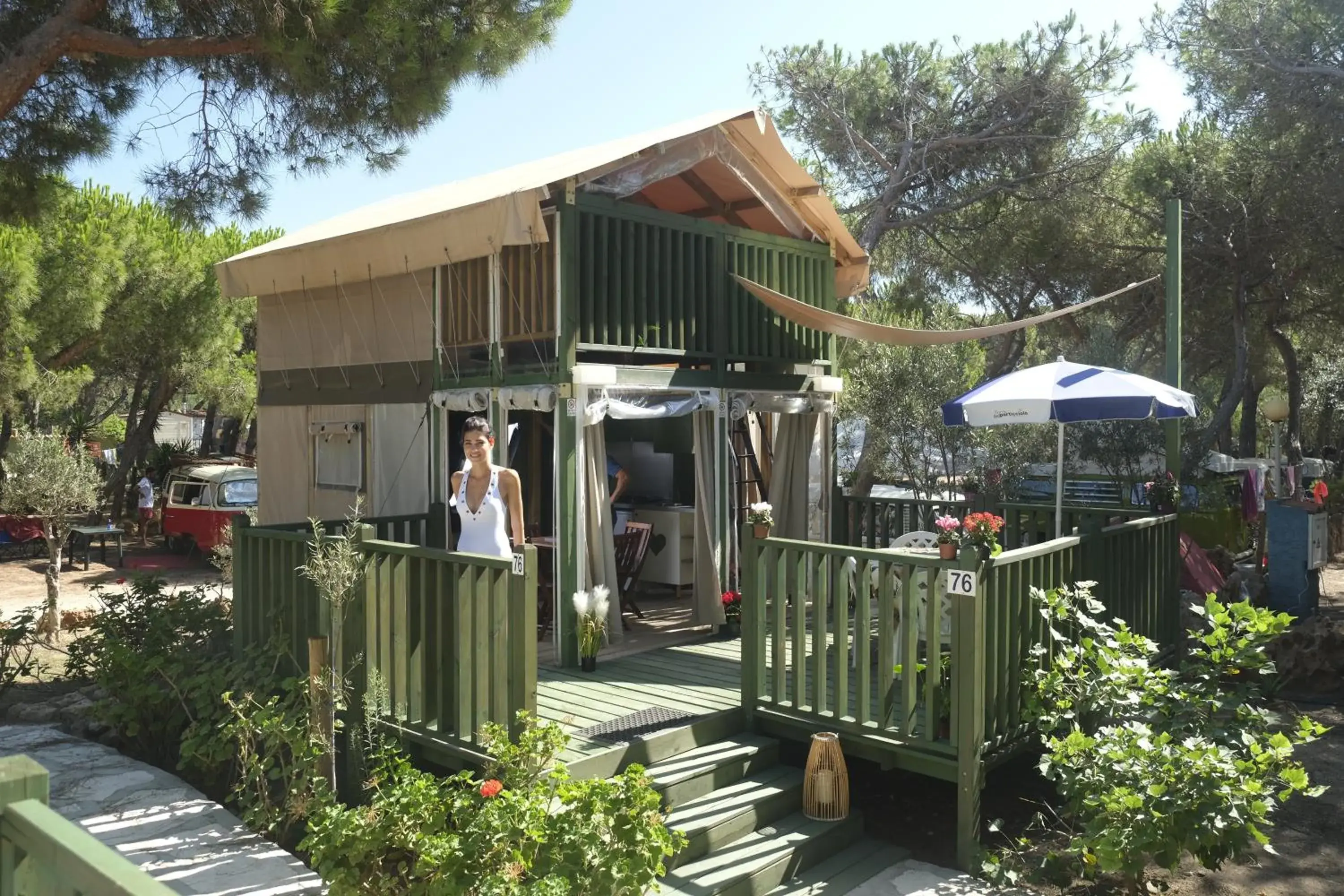 Lodge Tent Airsuite in Villaggio Camping Torre Del Porticciolo Lodge Tent Airsuite in Villaggio Camping Torre Del Porticciolo