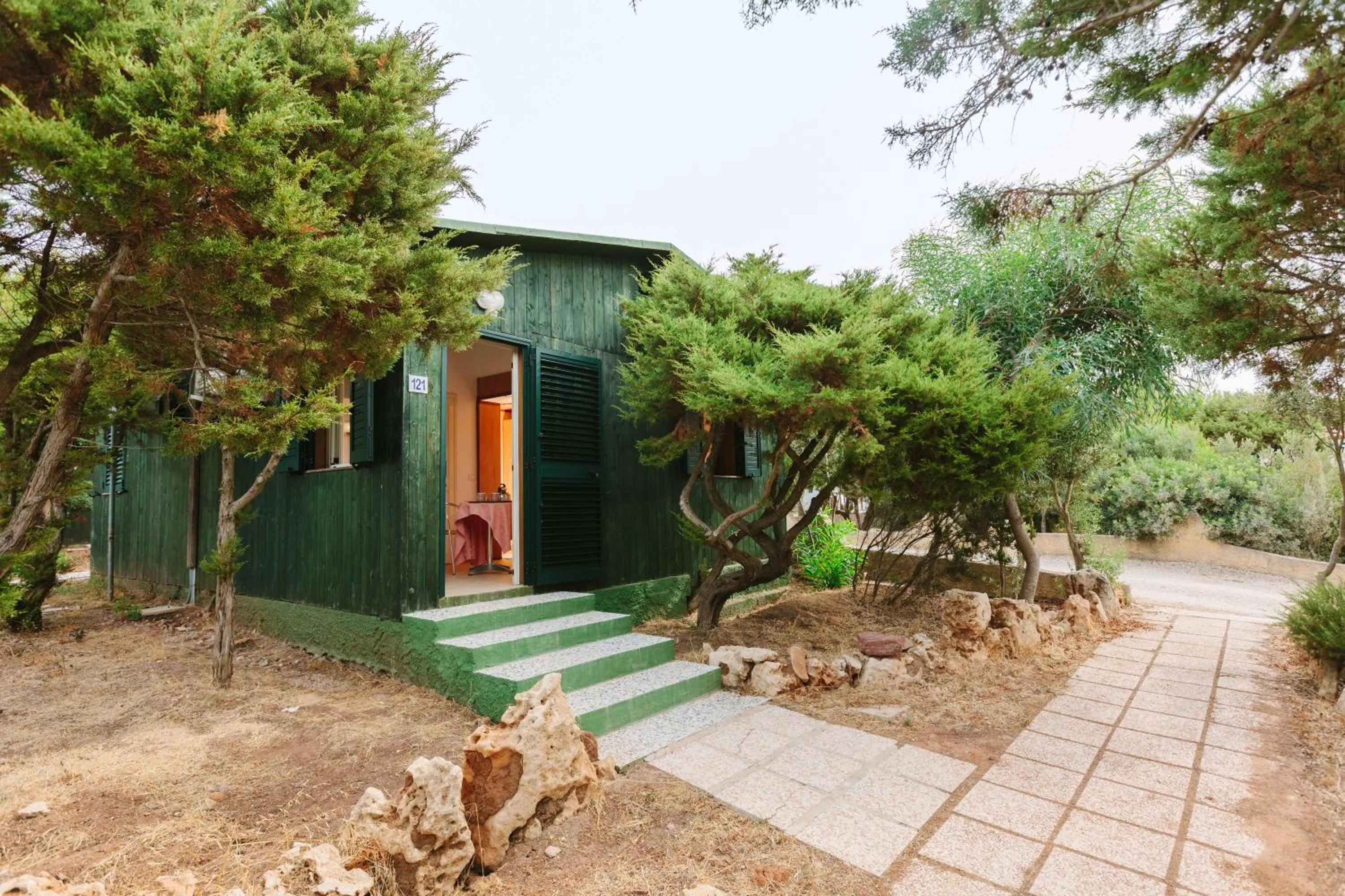 Patio in Villaggio Camping Torre Del Porticciolo