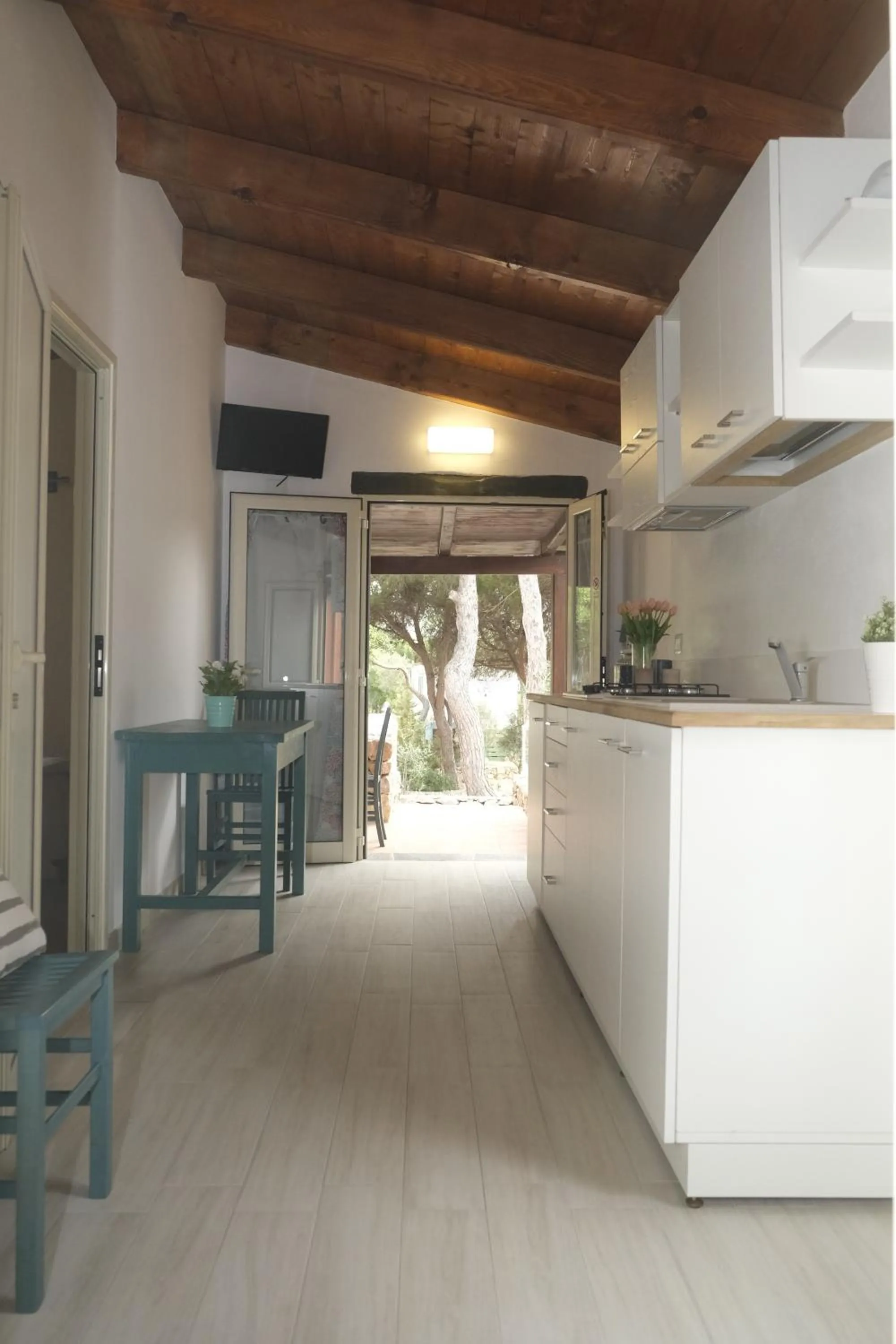 Kitchen or kitchenette in Villaggio Camping Torre Del Porticciolo