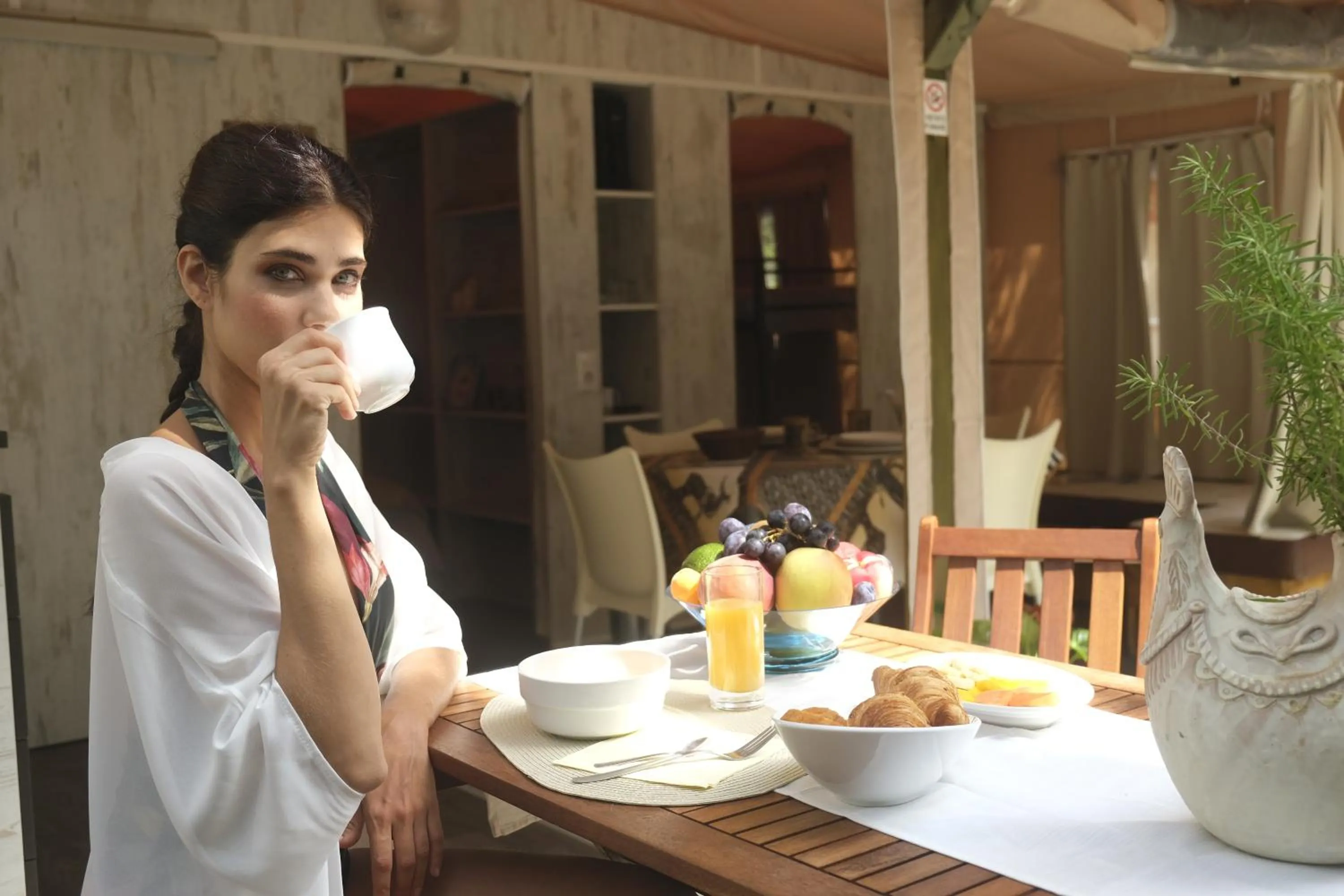 Balcony/Terrace in Villaggio Camping Torre Del Porticciolo