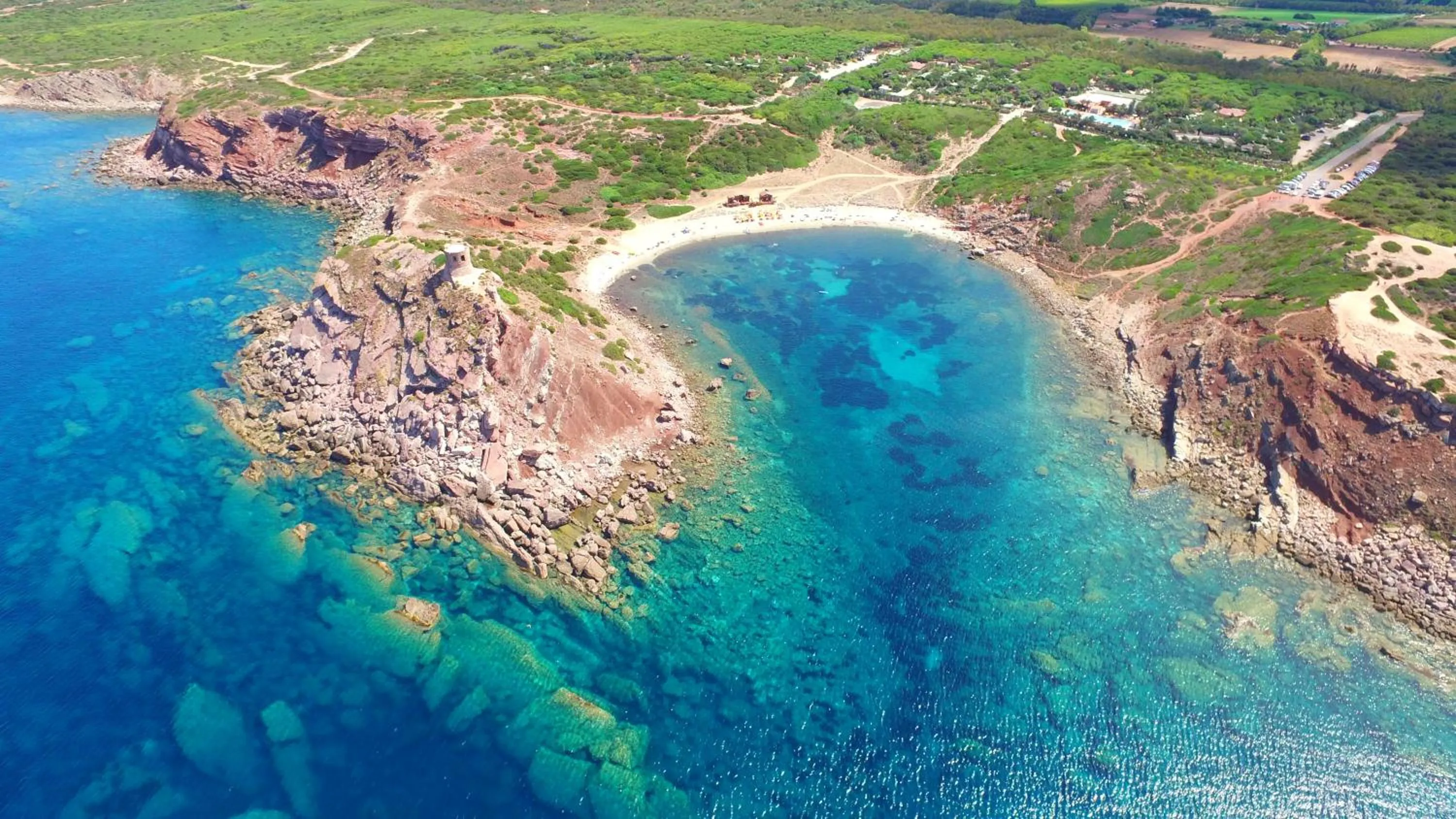 Beach in Villaggio Camping Torre Del Porticciolo