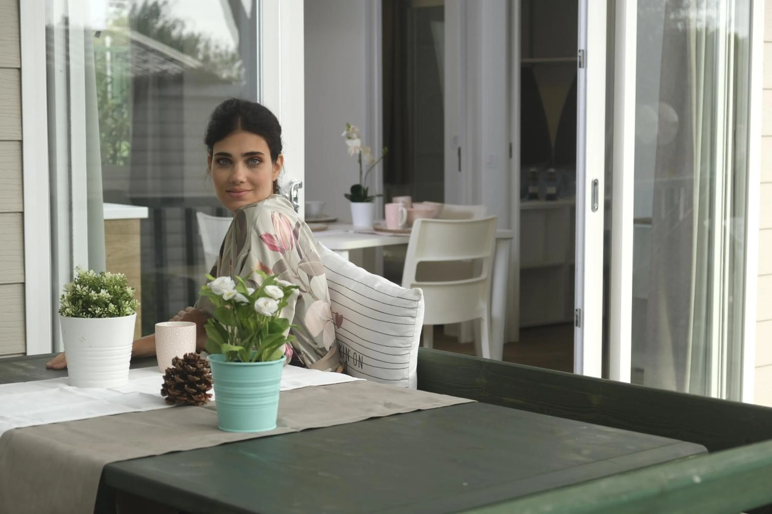 Balcony/Terrace in Villaggio Camping Torre Del Porticciolo