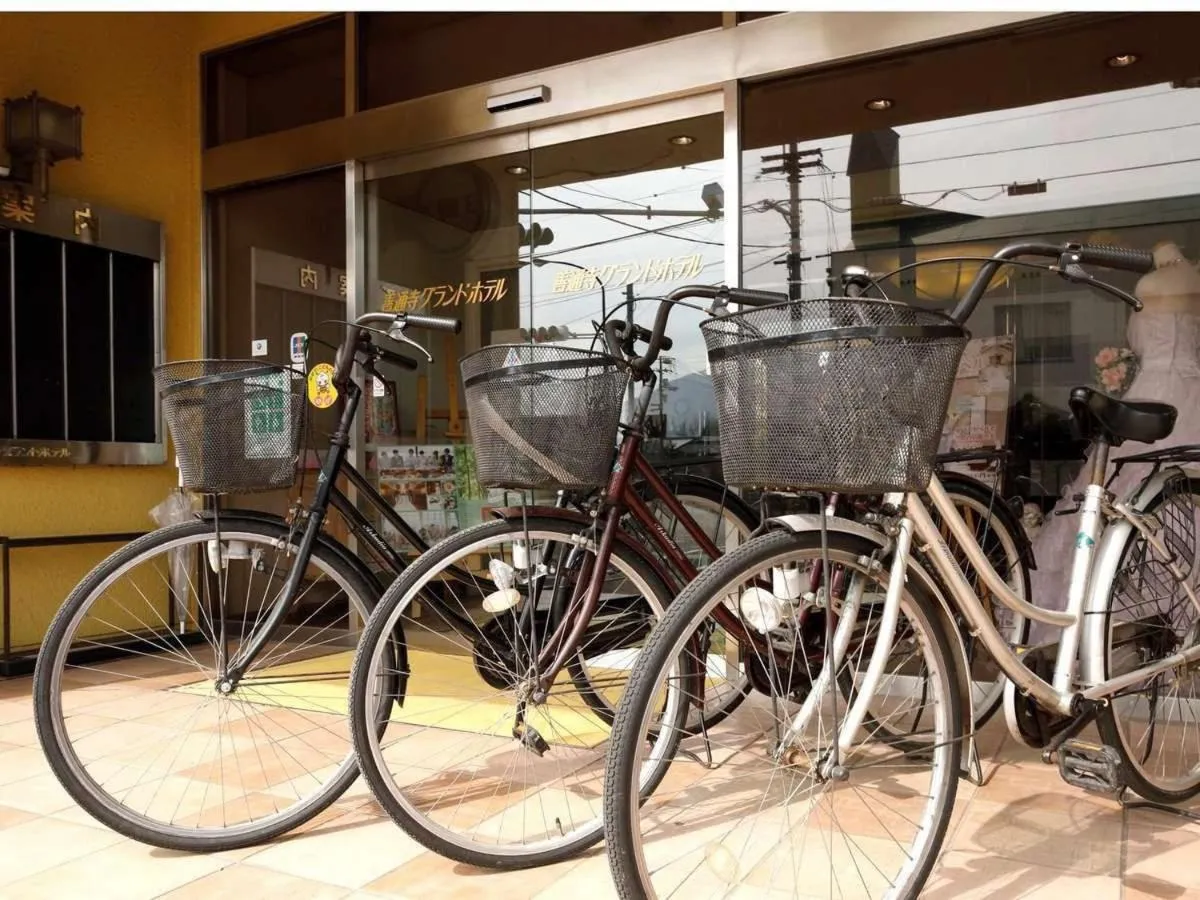 Cycling in Zentsuji Grand Hotel