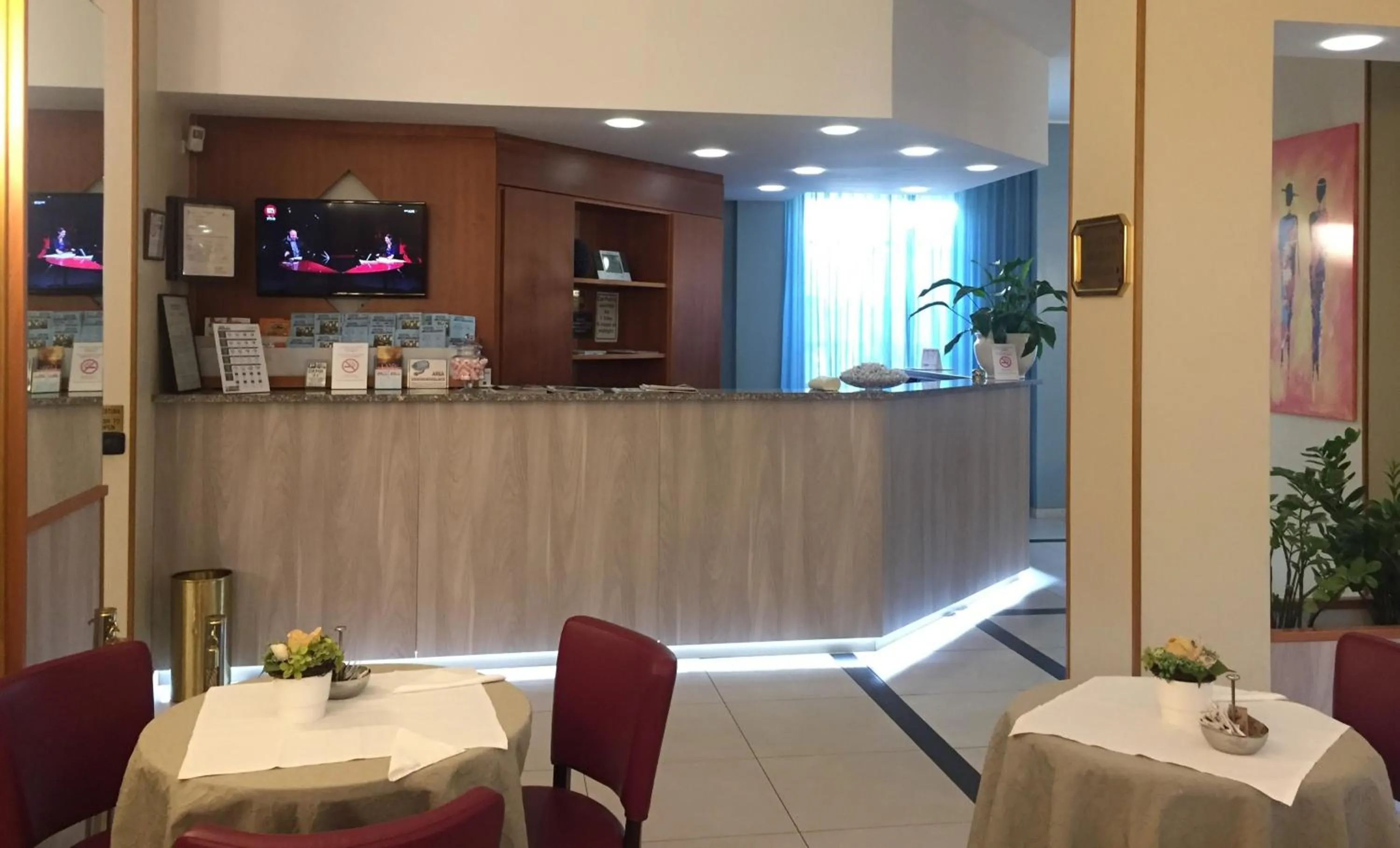 Lobby or reception in Hotel Arcobaleno