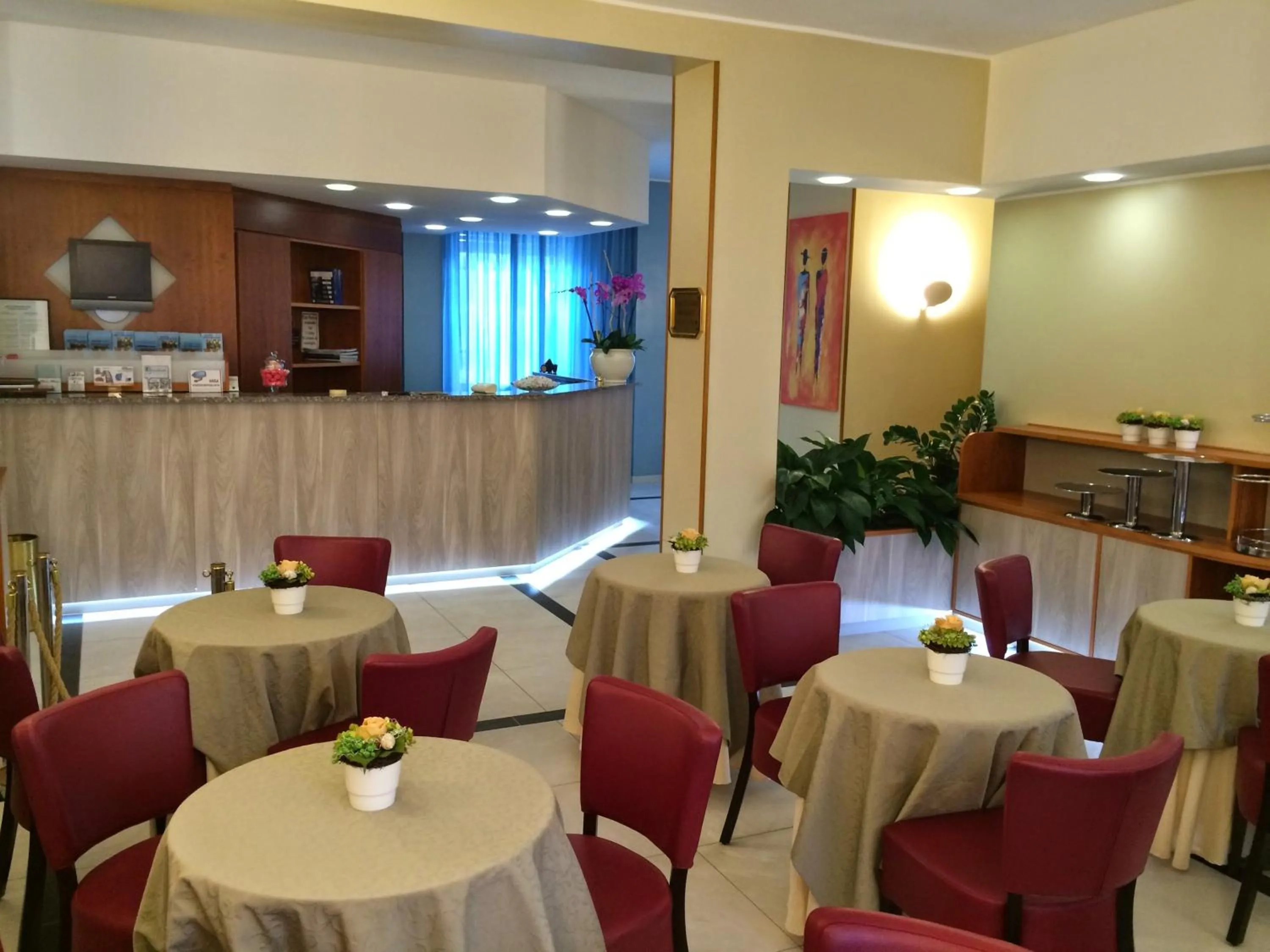 Lobby or reception in Hotel Arcobaleno