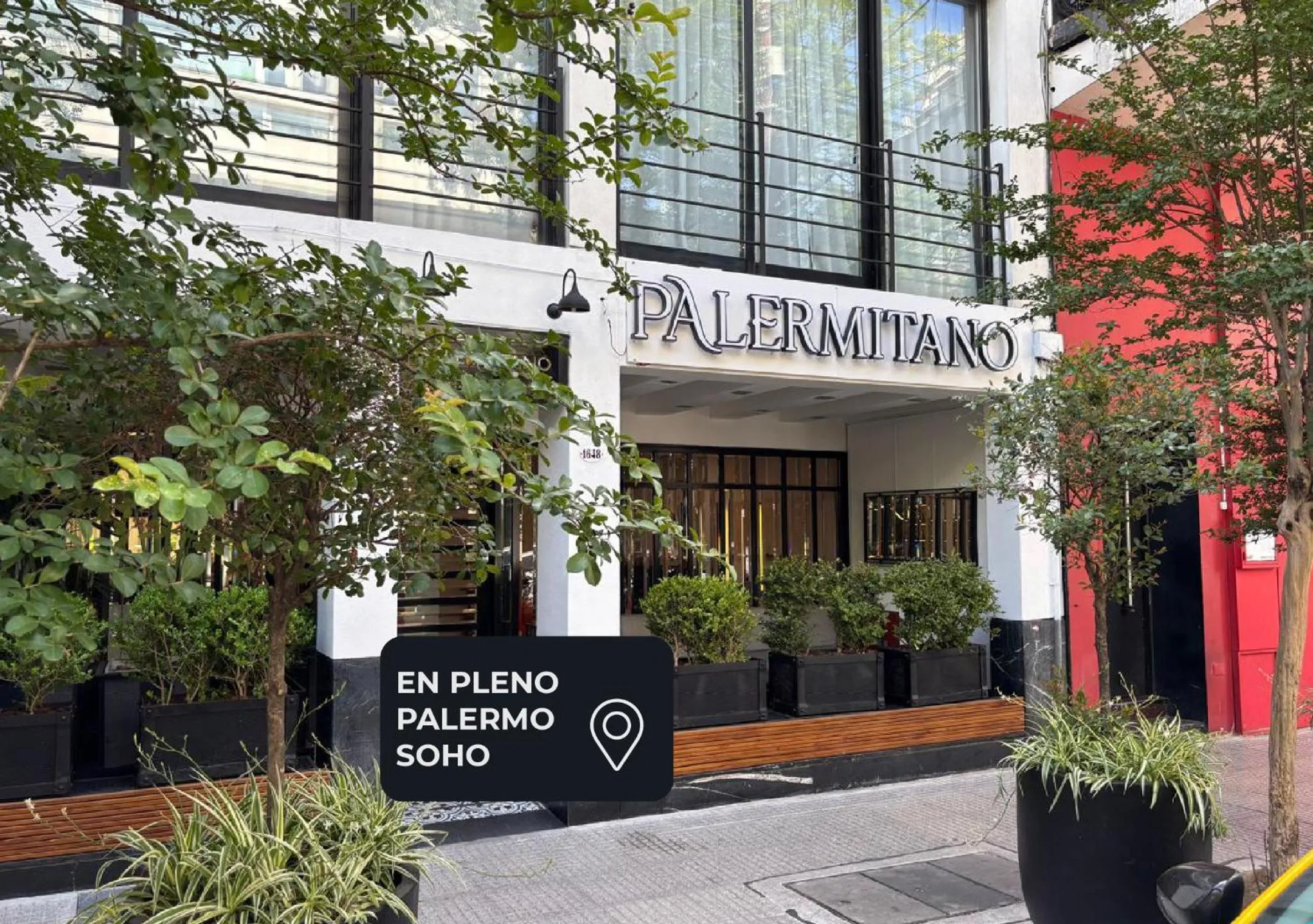 Facade/entrance in Hotel Palermitano by DOT Boutique