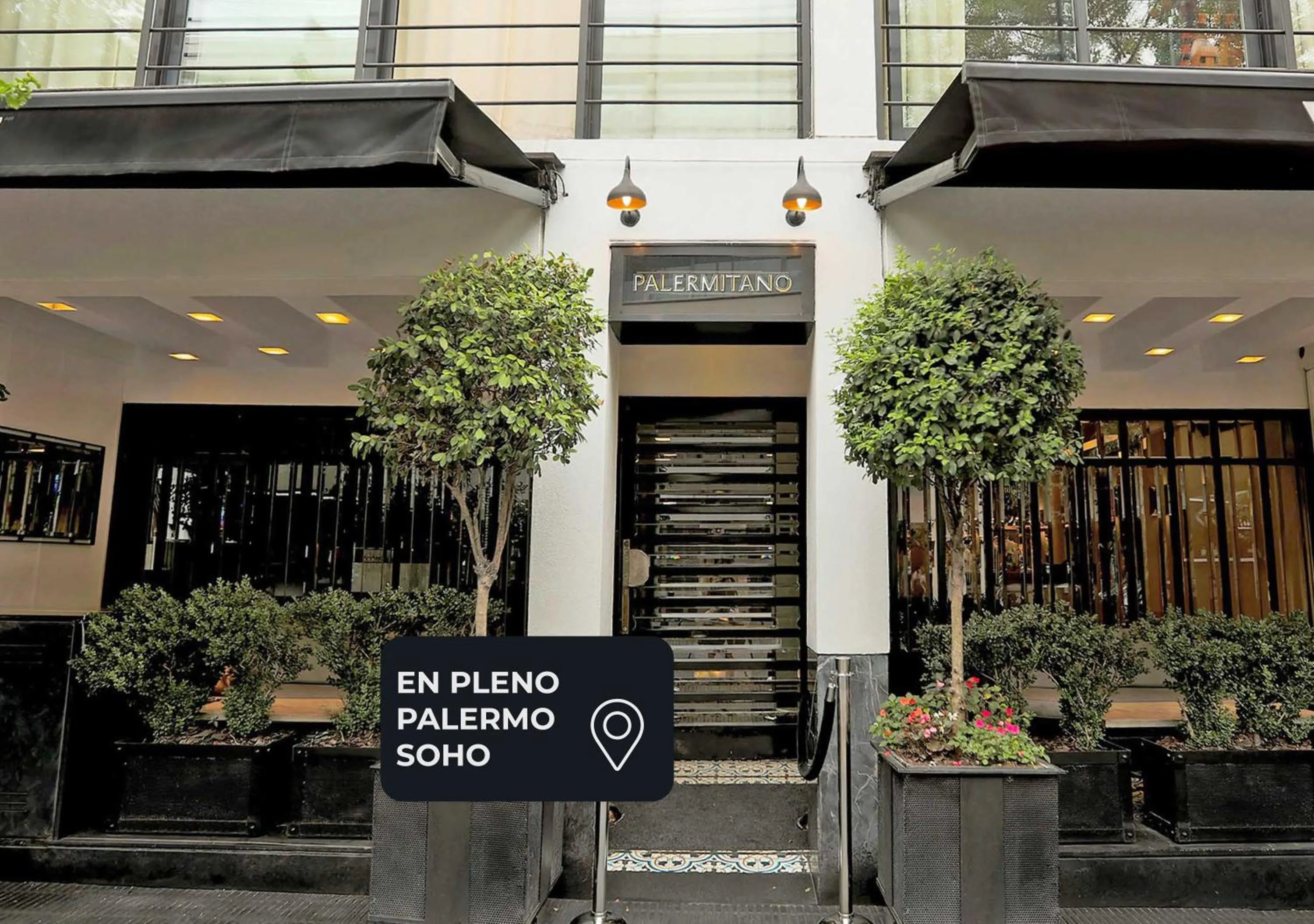 Facade/entrance in Hotel Palermitano by DOT Boutique