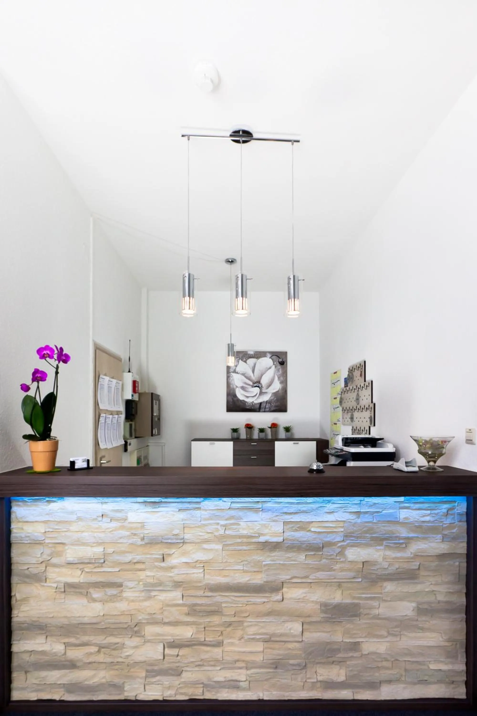 Lobby or reception in Hotel Weissach Am Neuenbühl