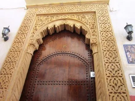 Facade/entrance in Riad Dar Alia