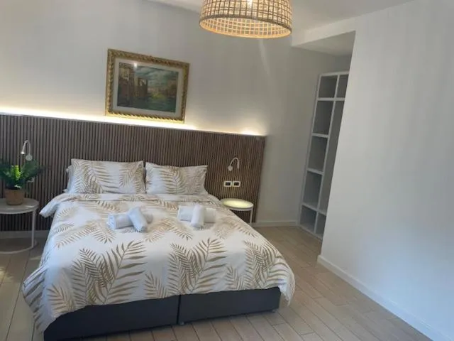 Bed in Hotel La Pergola di Venezia