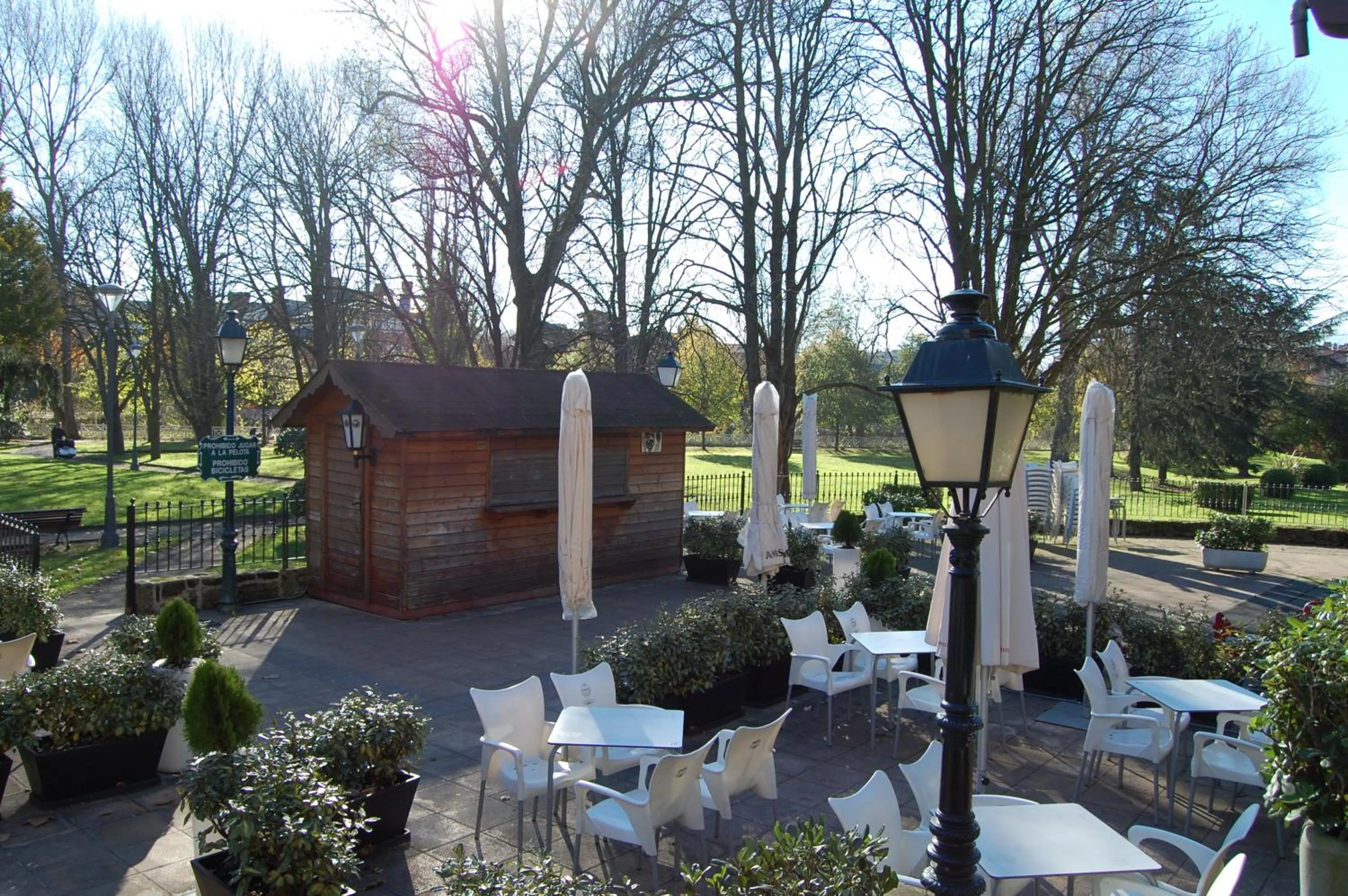 Garden in Hotel Artaza