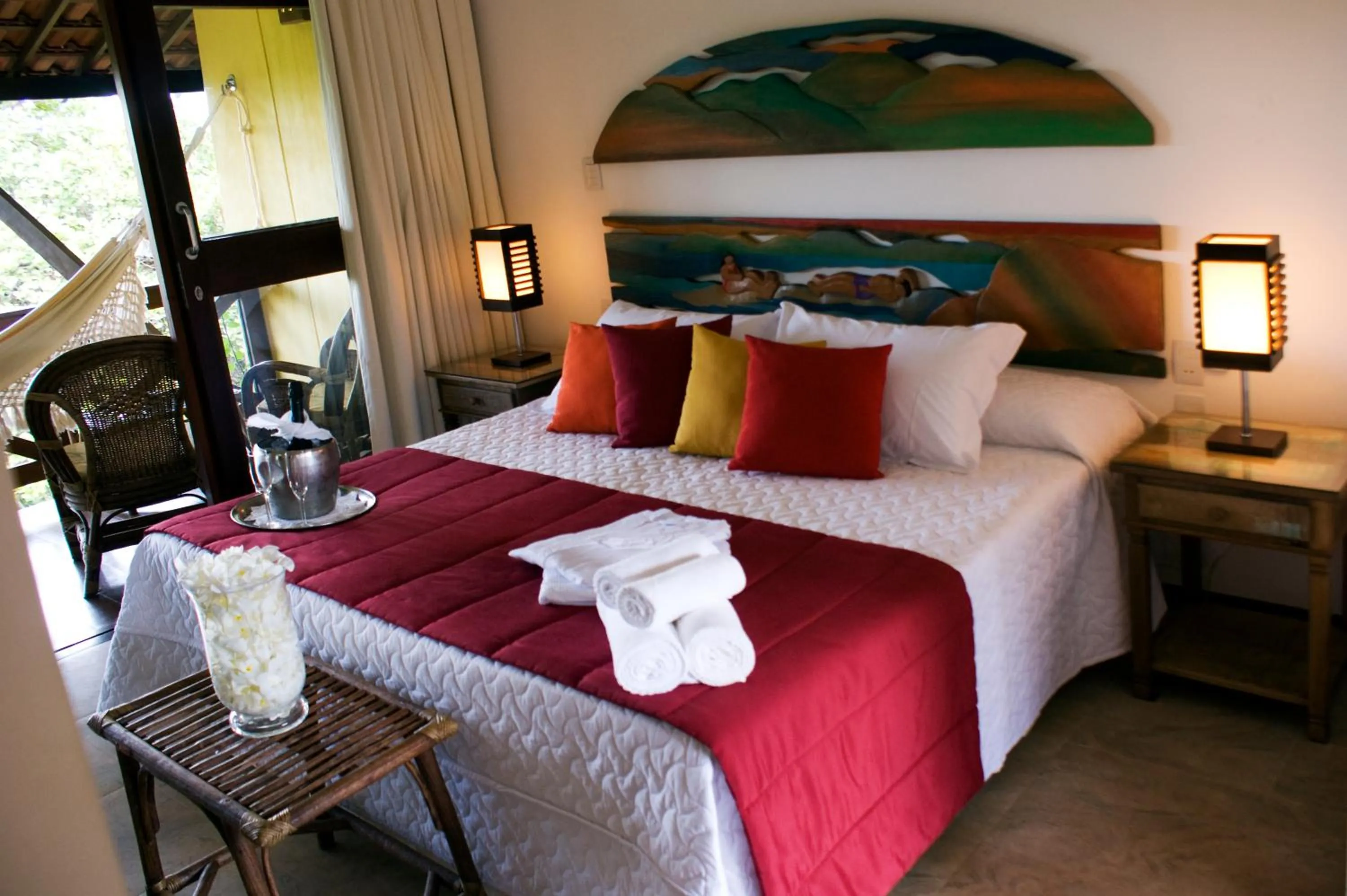 Bedroom in ThalassaGarden Hotel - Pousada