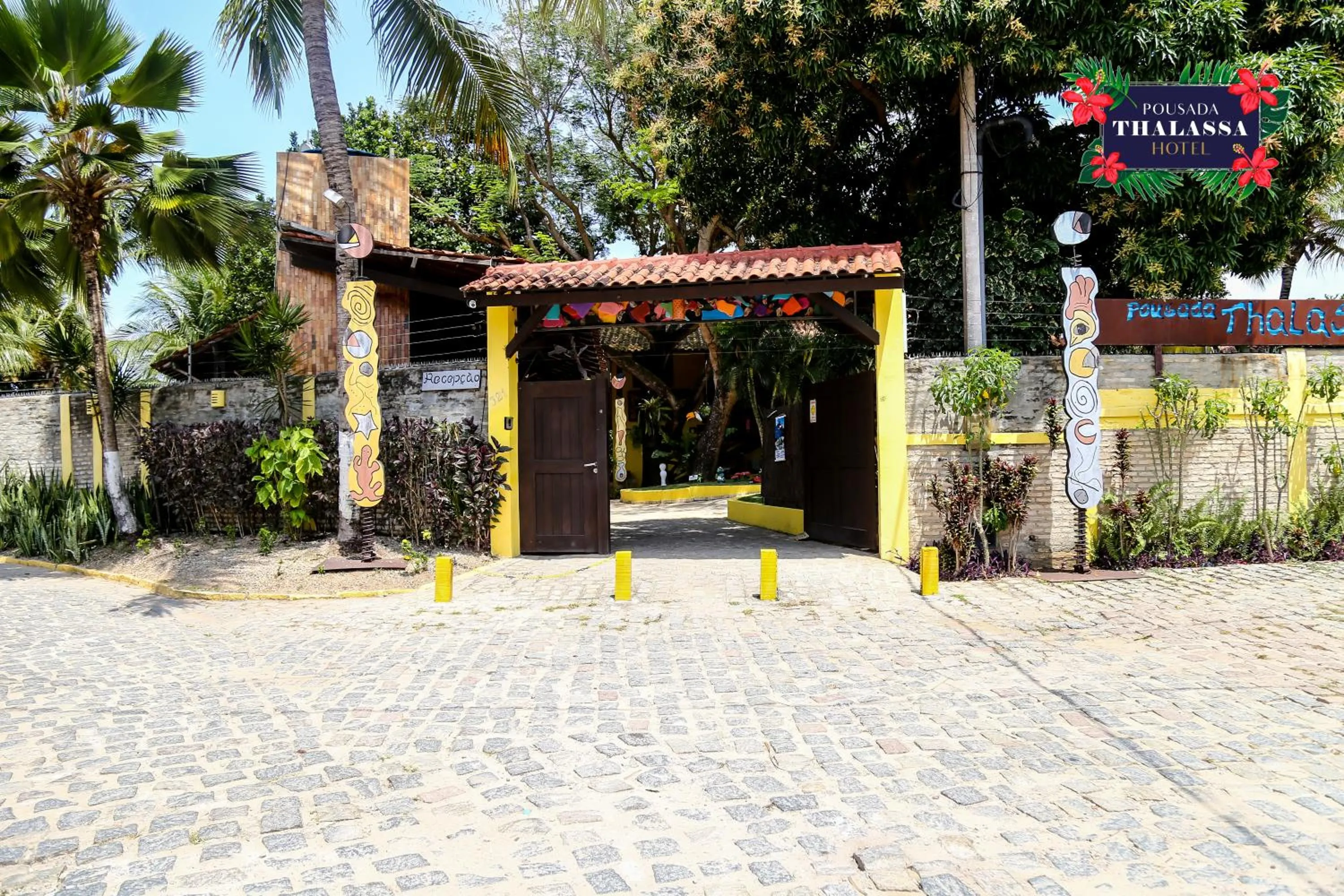 Facade/entrance in ThalassaGarden Hotel - Pousada