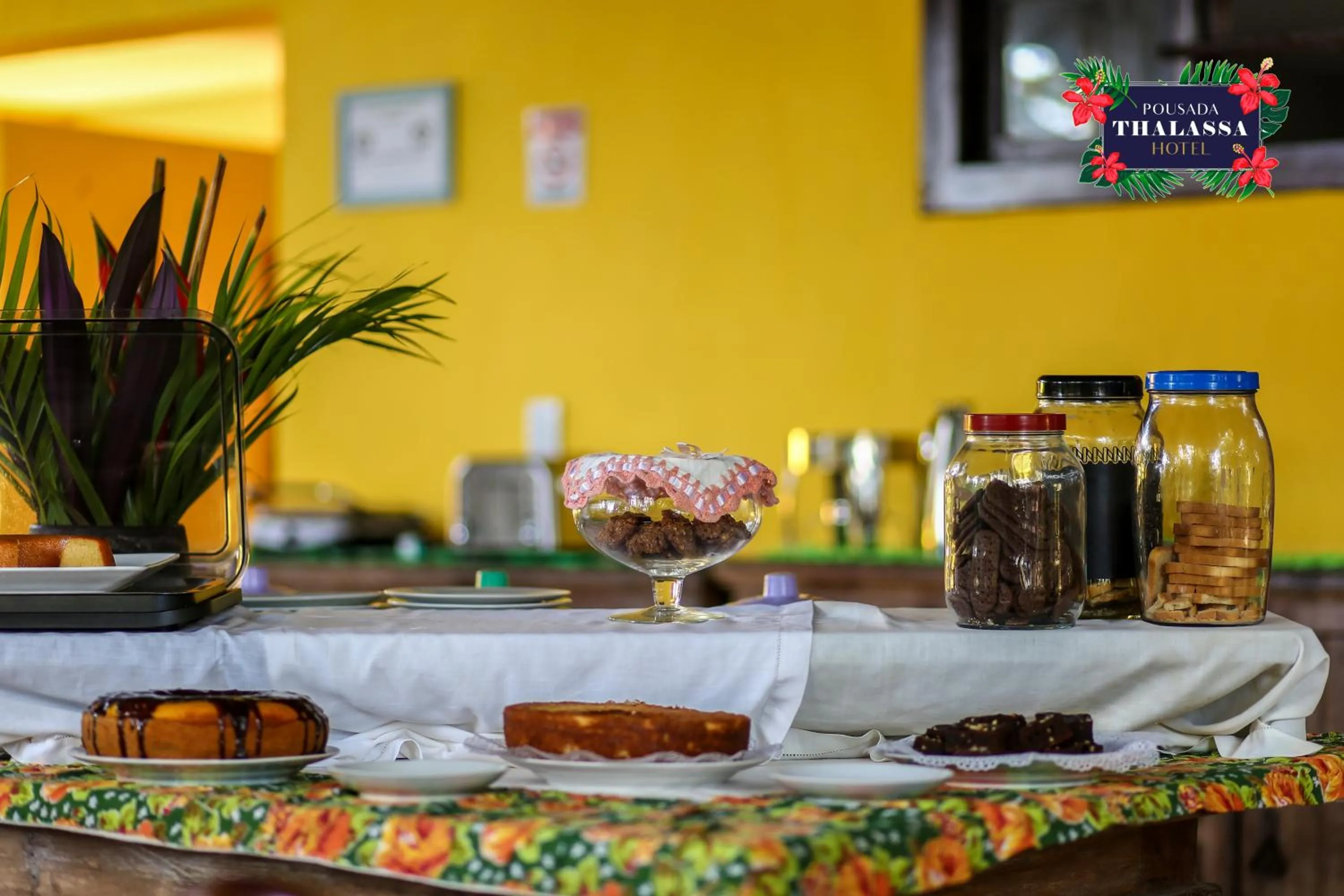 Buffet breakfast in ThalassaGarden Hotel - Pousada