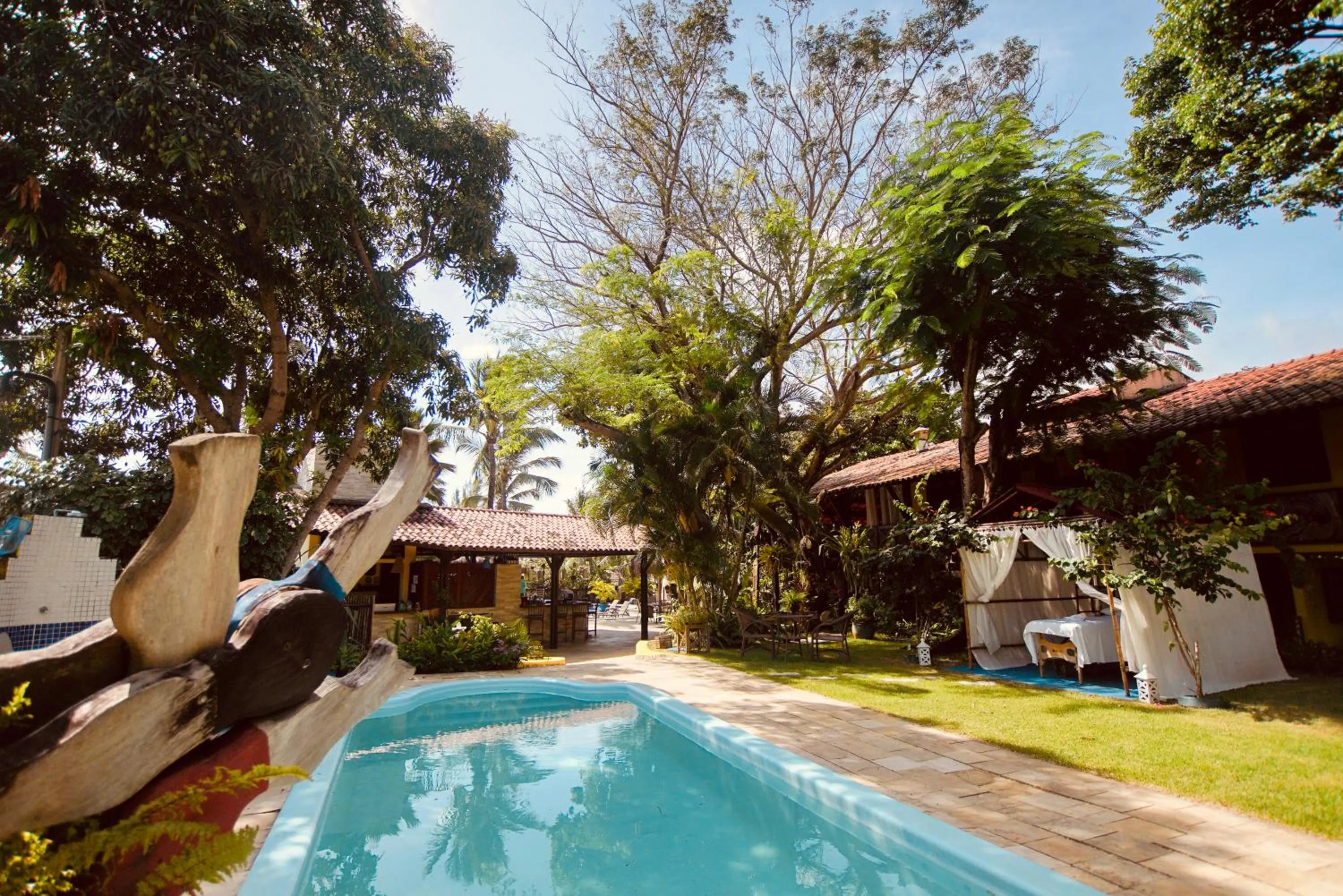 Swimming pool in ThalassaGarden Hotel - Pousada