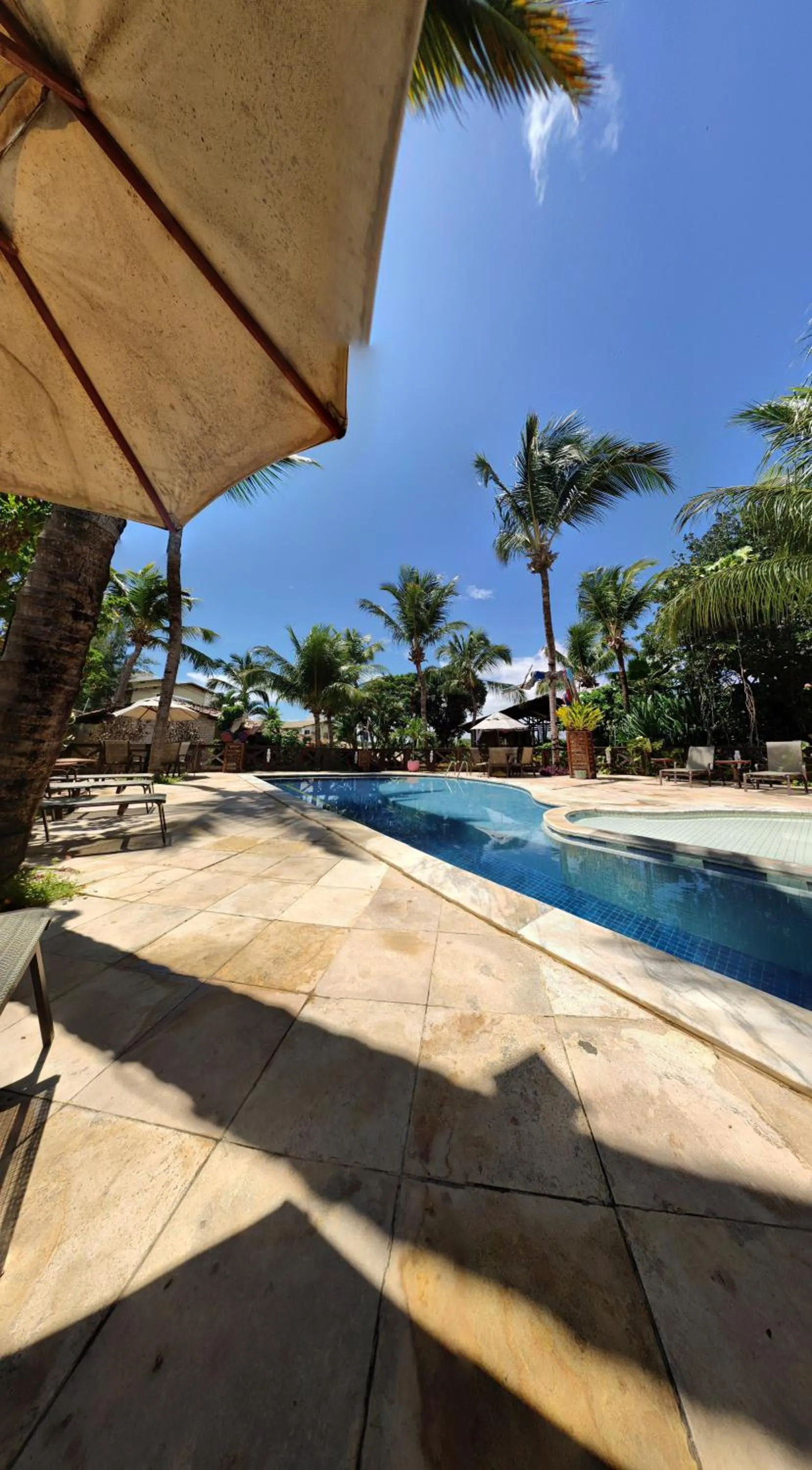 Swimming pool in ThalassaGarden Hotel - Pousada