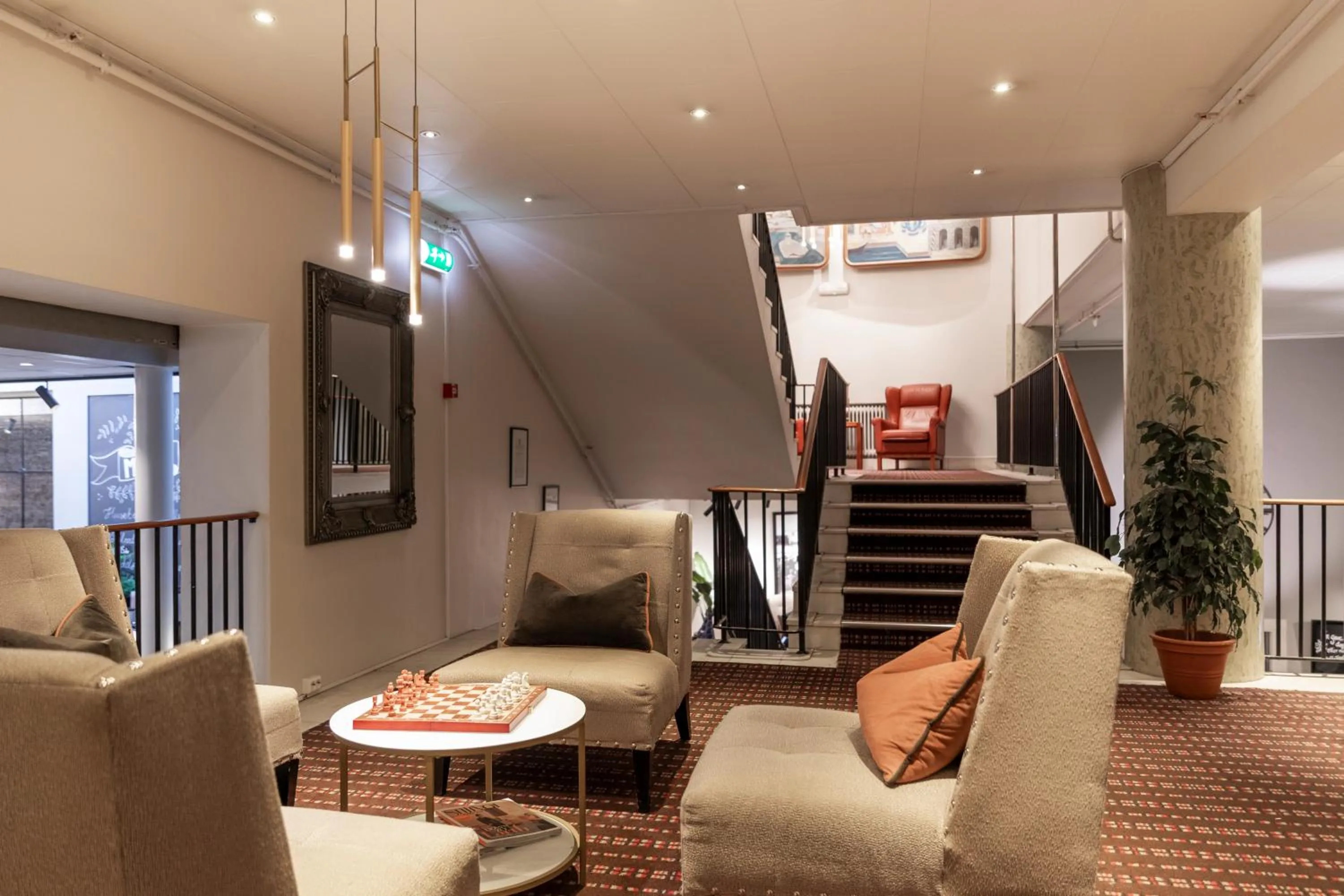 Seating area in Home Hotel Grand Bodø