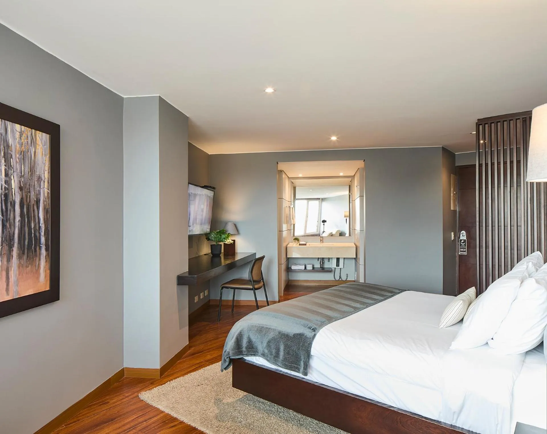 Bedroom, Bed in Nico Apartasuites