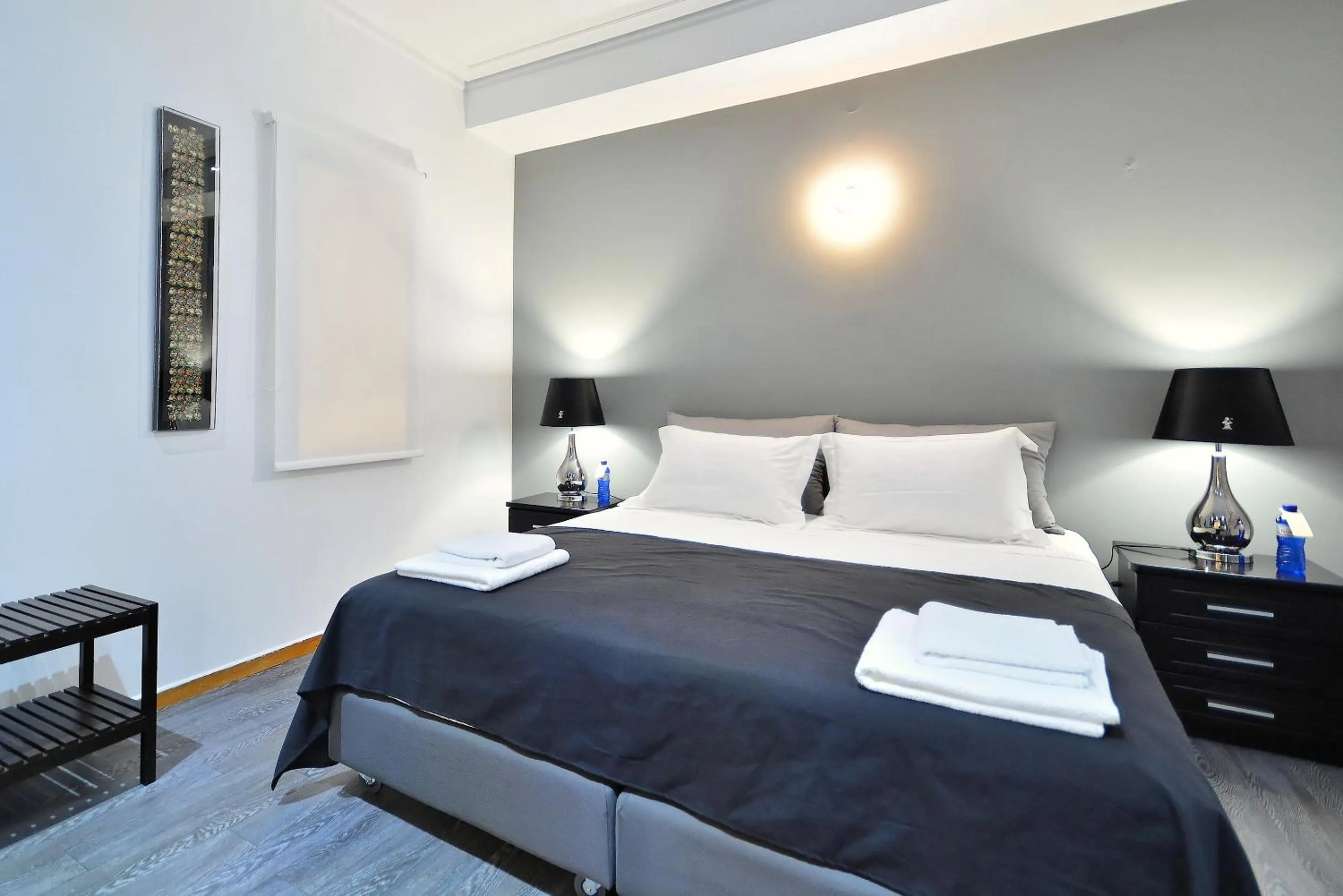 Bedroom, Bed in Plaka Elegant Apartment