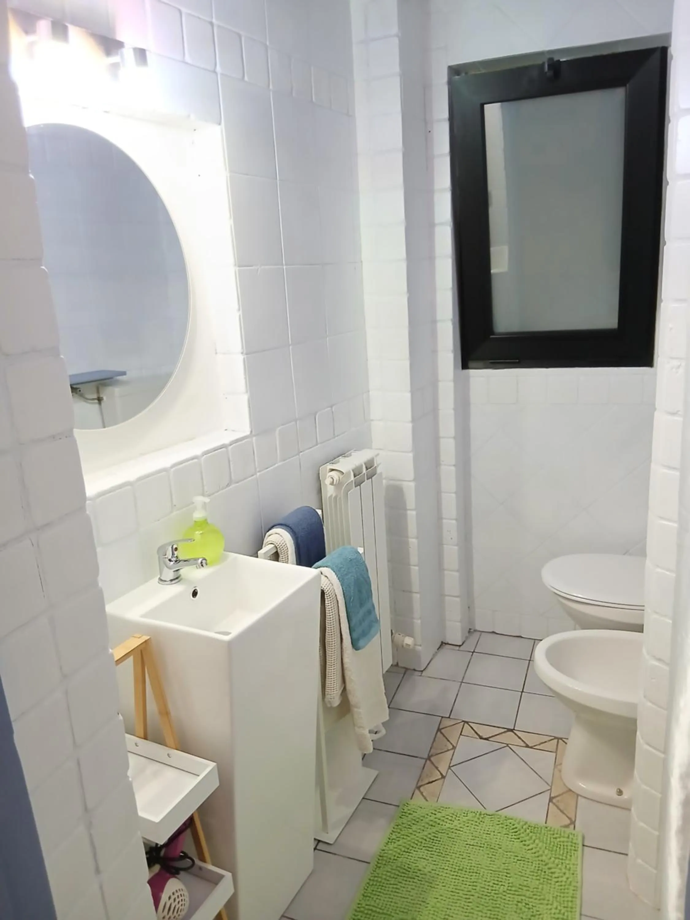 Shower in Vico del Sole b&b