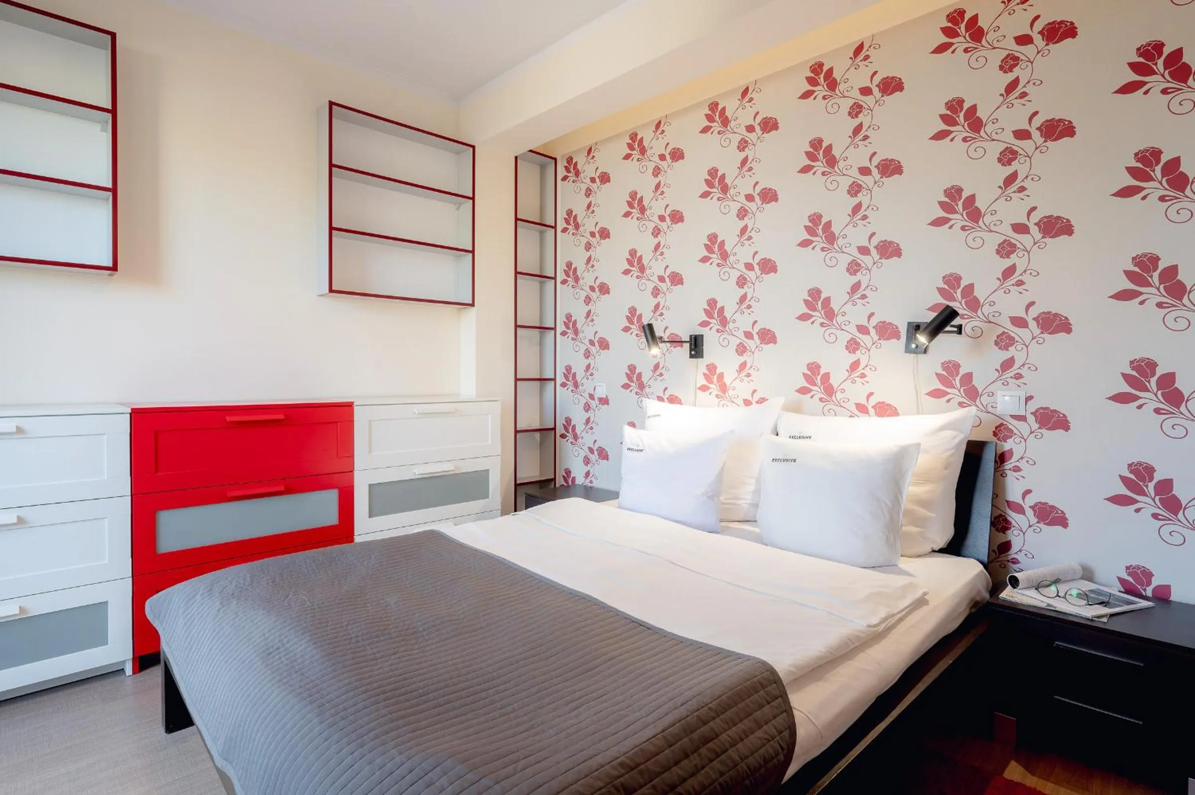 Bed in EXCLUSIVE Aparthotel