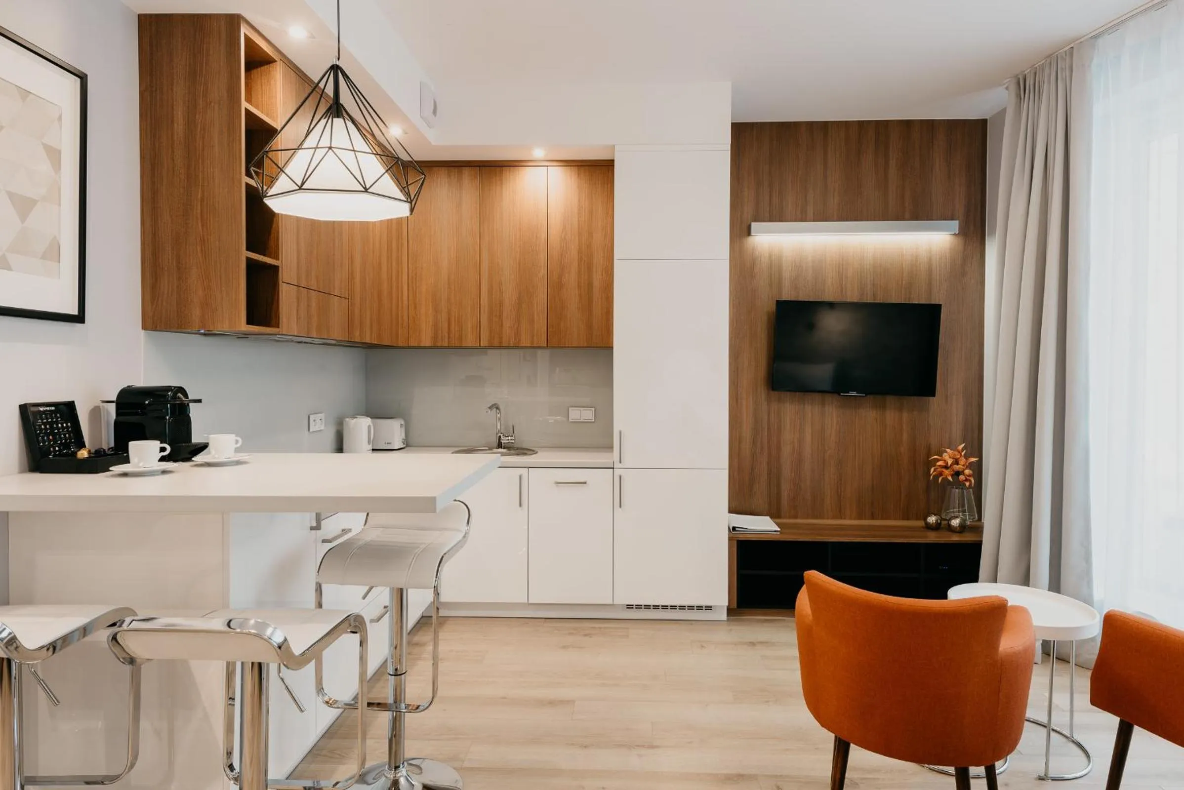 Kitchen or kitchenette in EXCLUSIVE Aparthotel