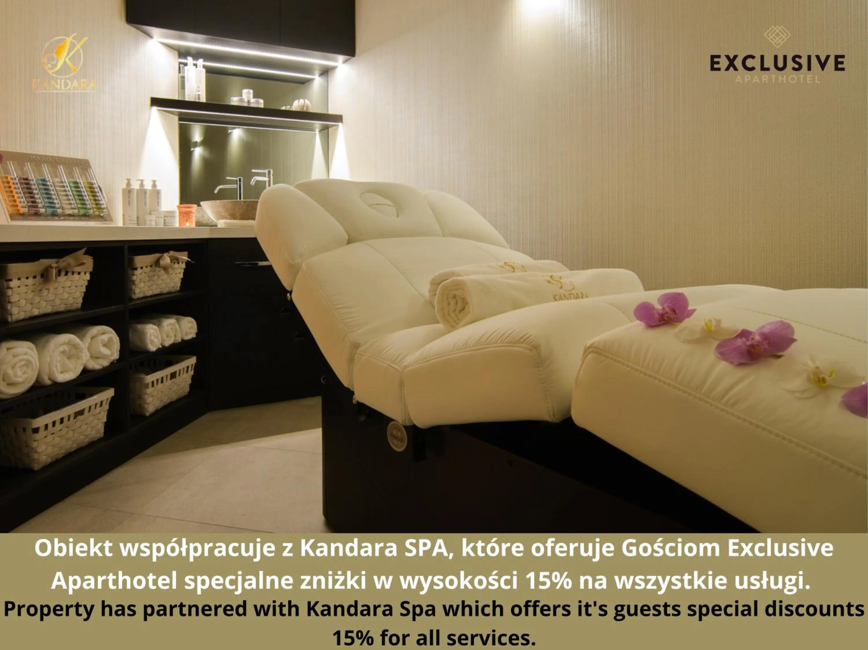 Spa and wellness centre/facilities in EXCLUSIVE Aparthotel